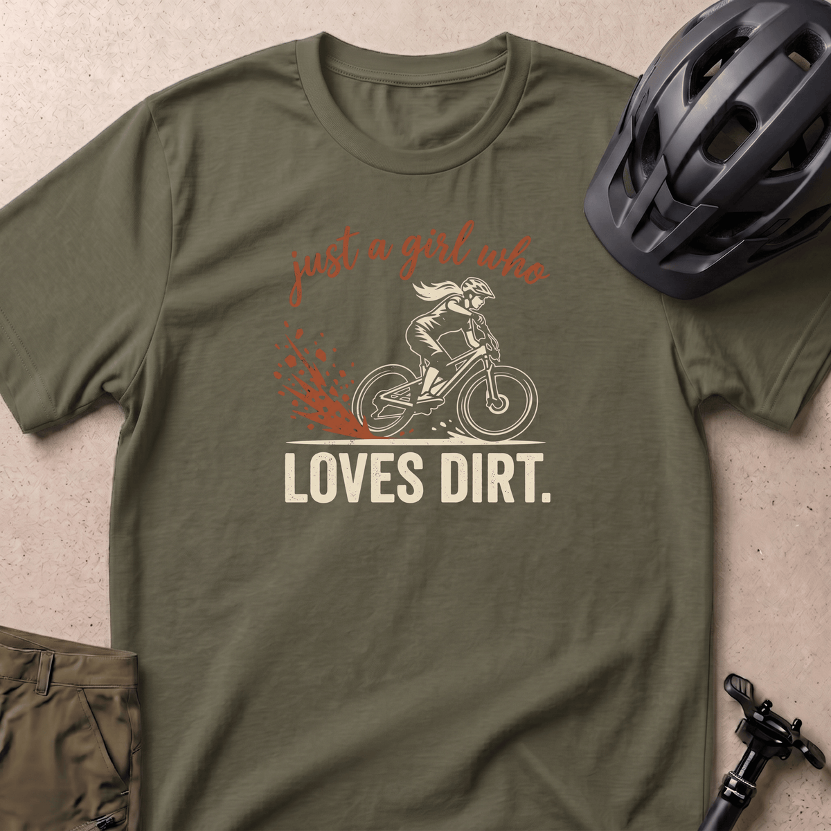 Girl Loves Dirt T-shirt