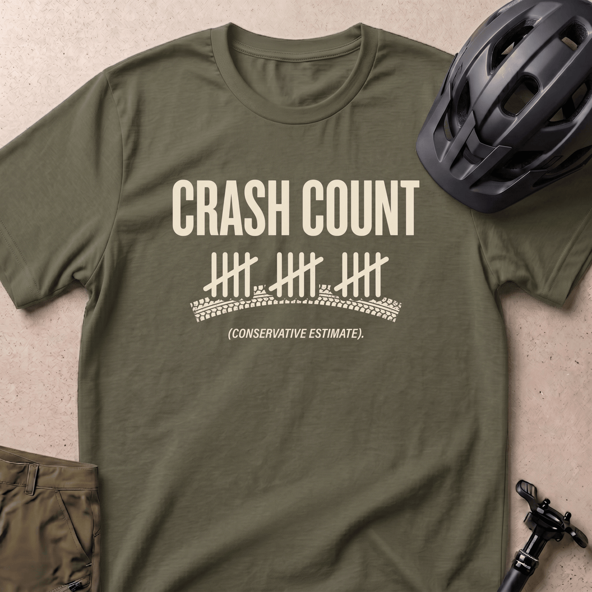 Crash Count T-shirt