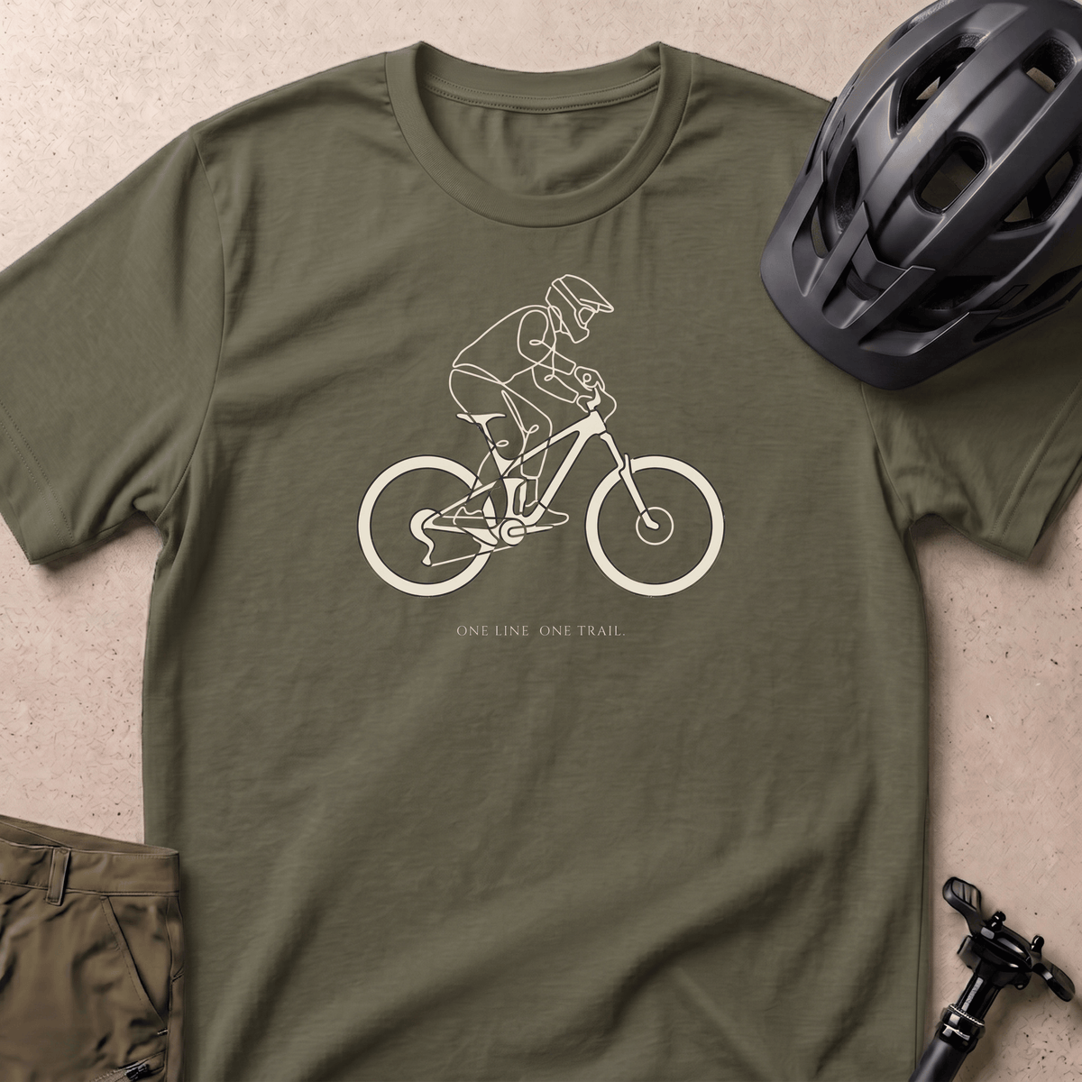 One Line One Trail T-shirt