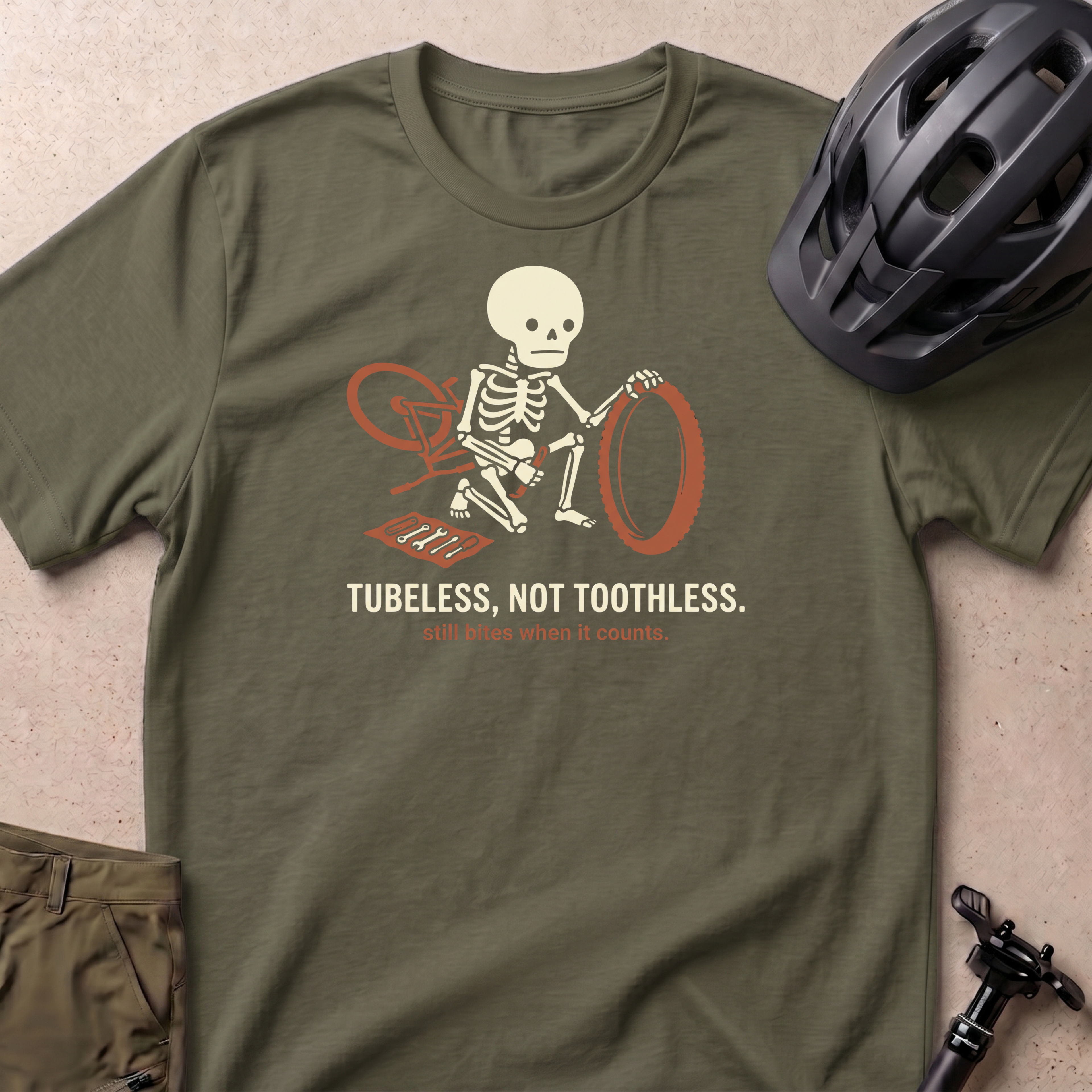 Tubeless Not Toothless T-shirt