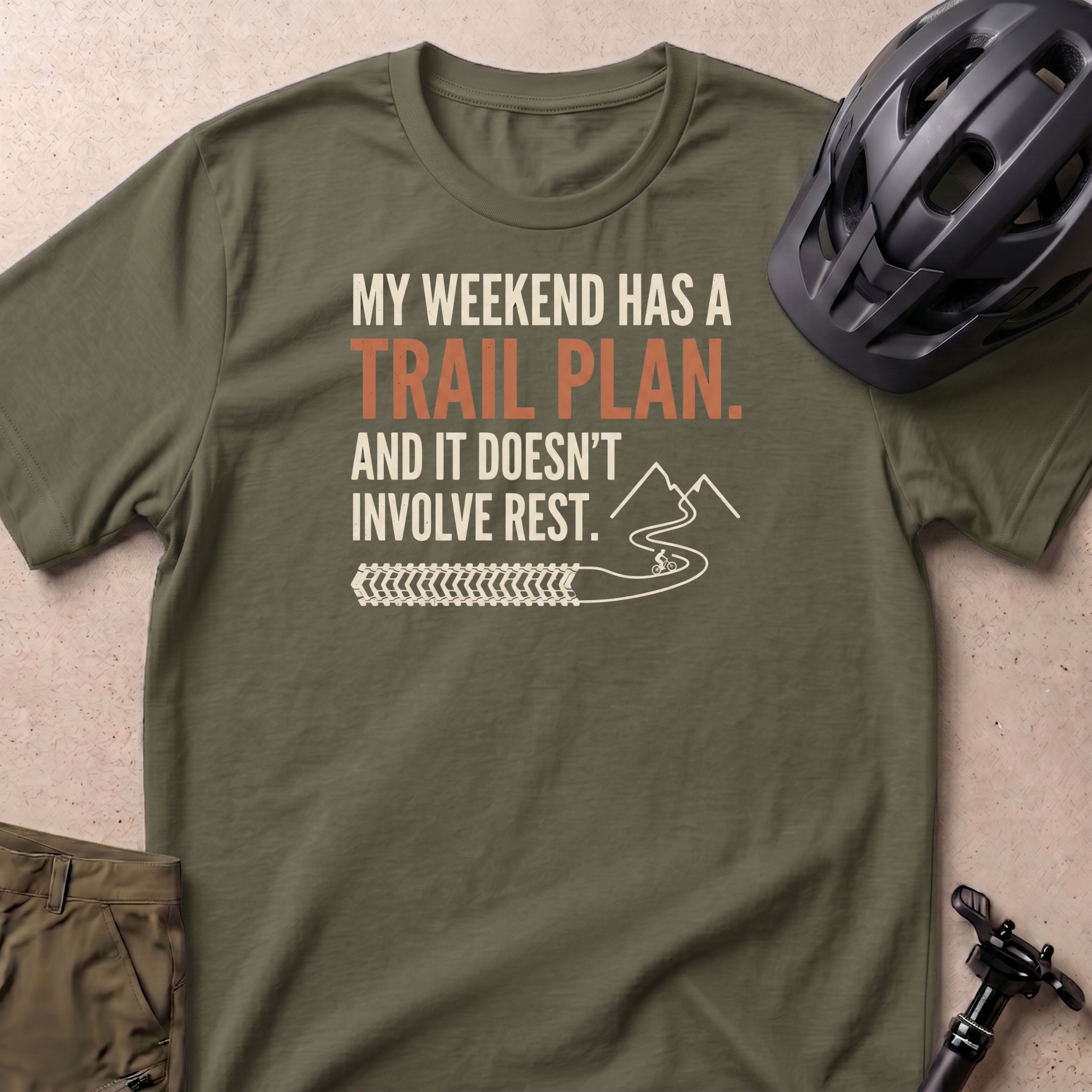 Weekend Trail Plan T-shirt