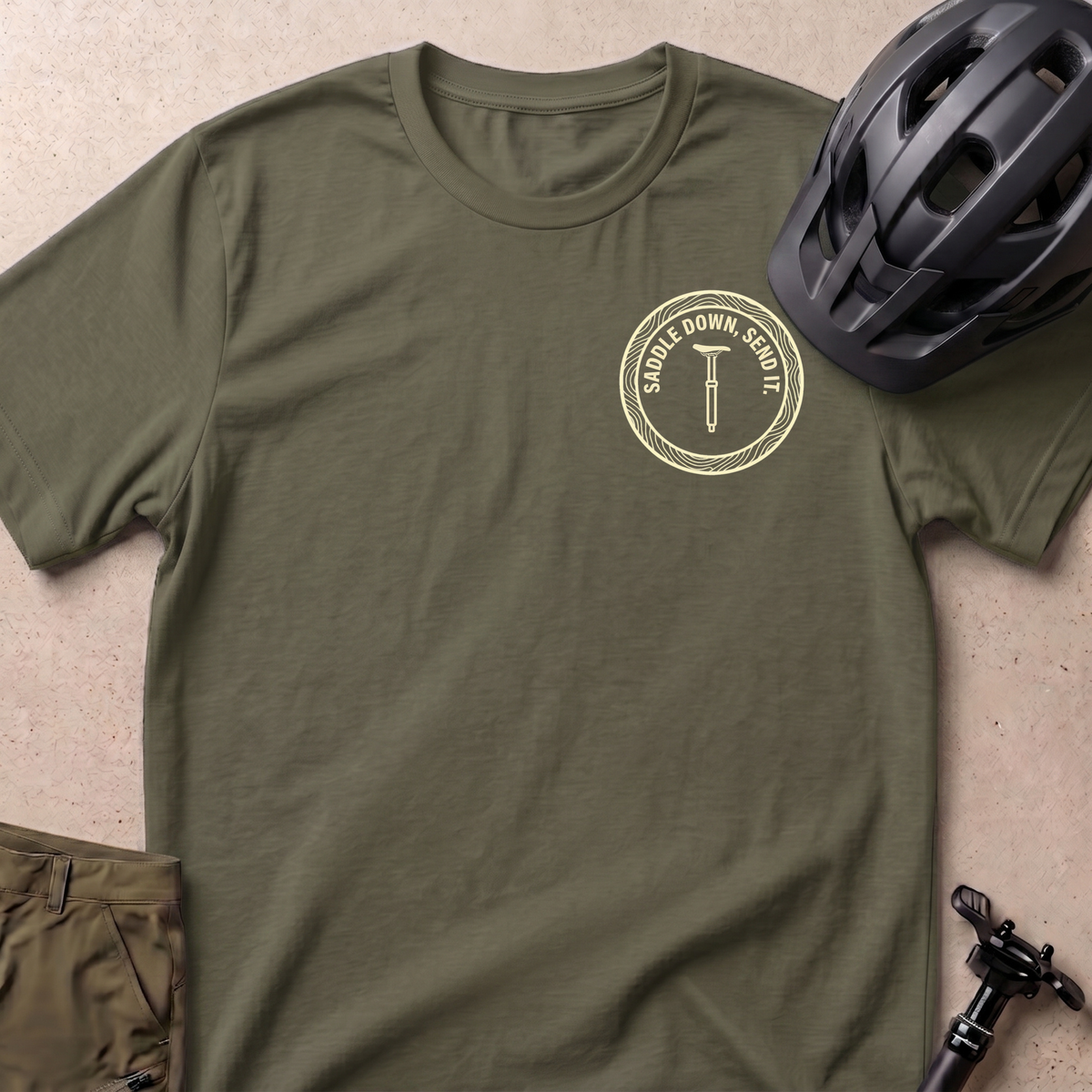 Saddle Down Send It T-shirt