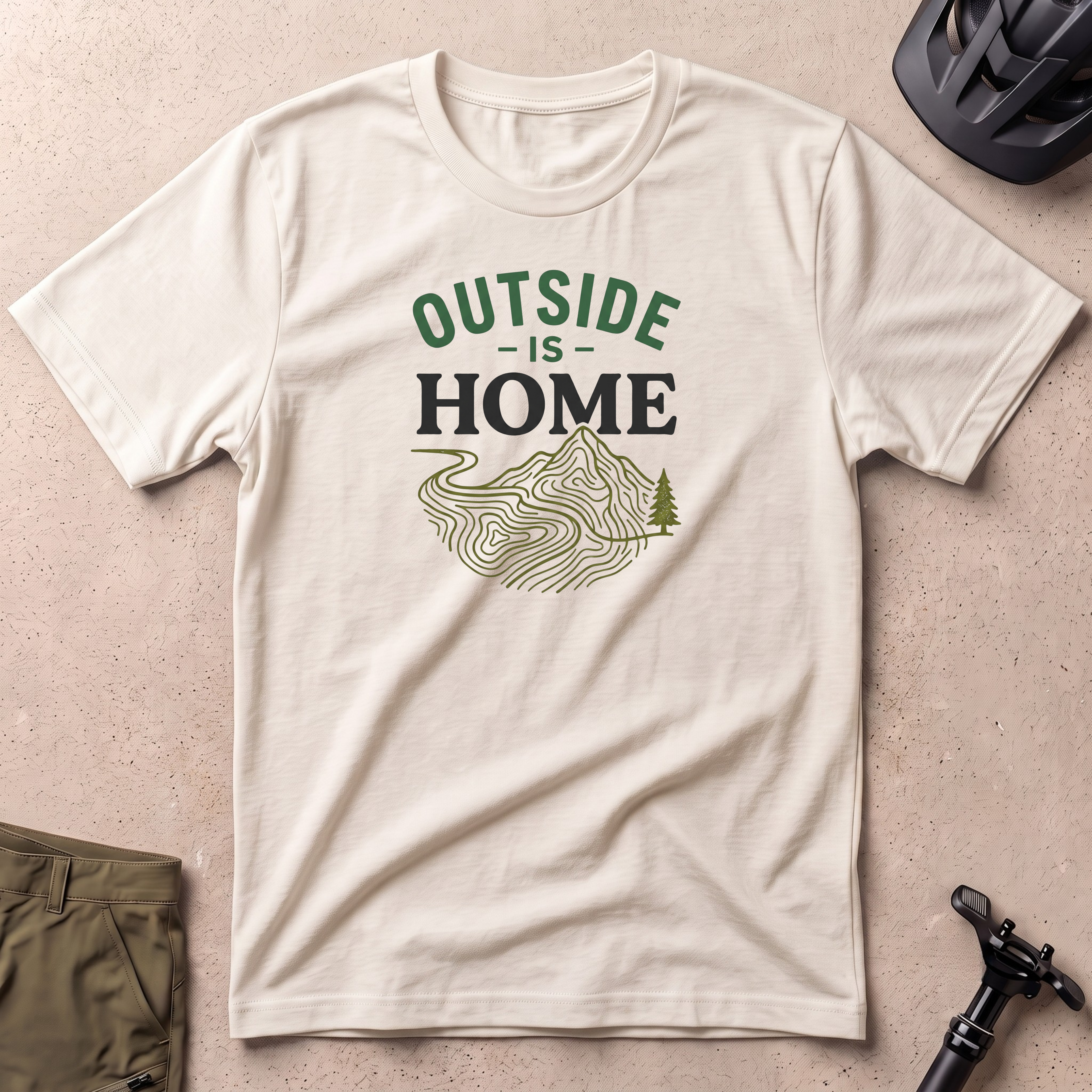 Outside Is Home T-shirt