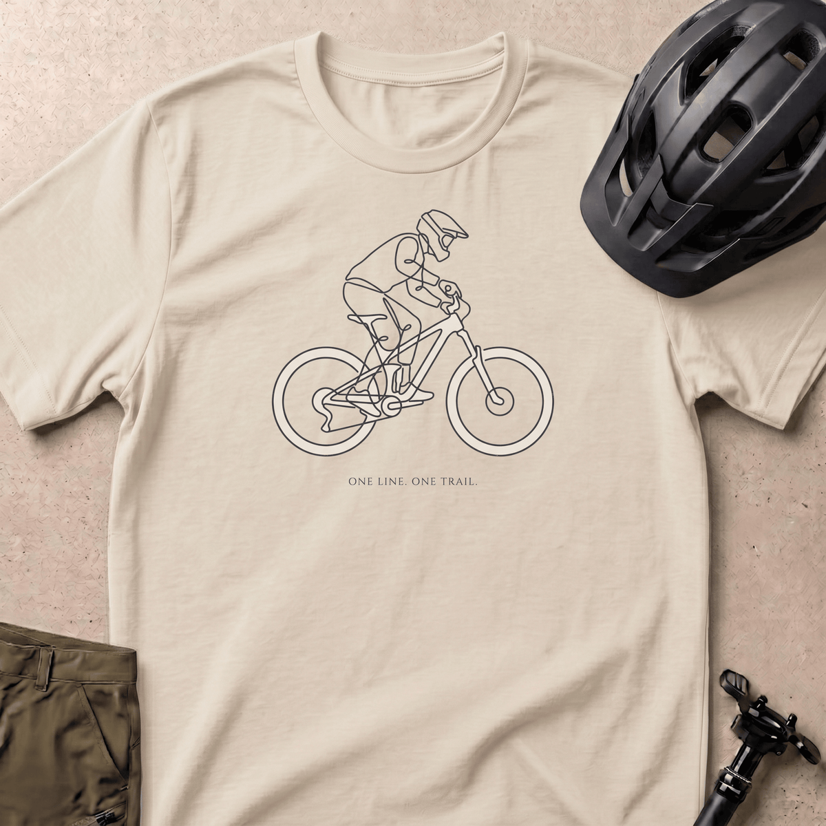 One Line One Trail T-shirt
