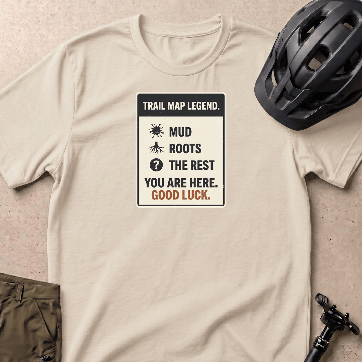 Trail Map Legend T-shirt