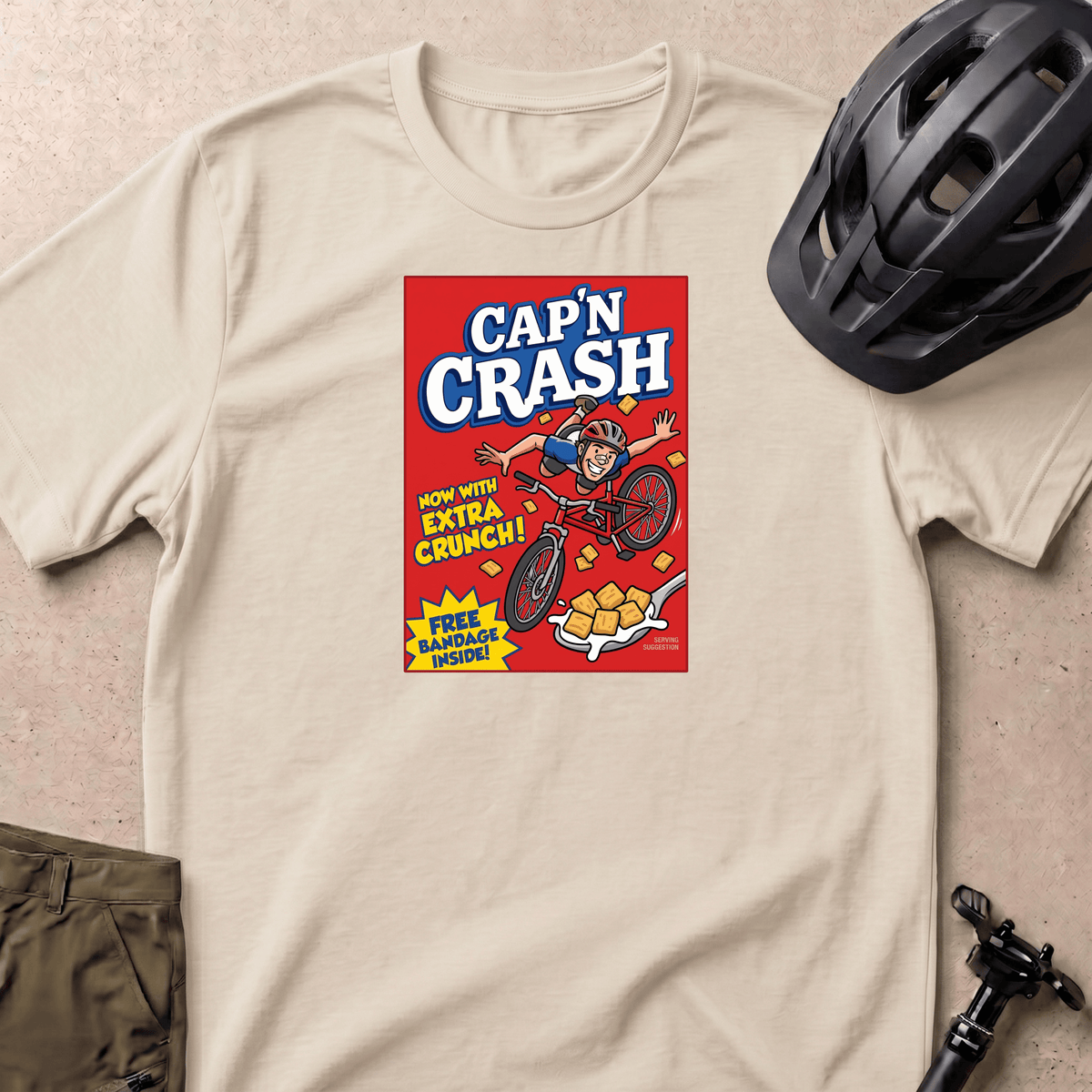 Cap'n Crash T-shirt