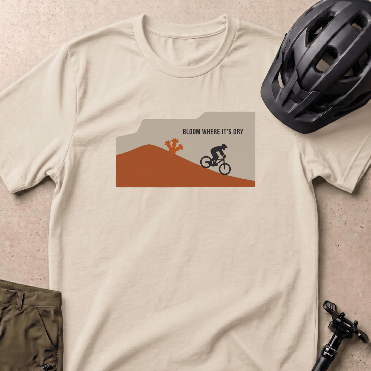 Bloom Where Its Dry T-shirt