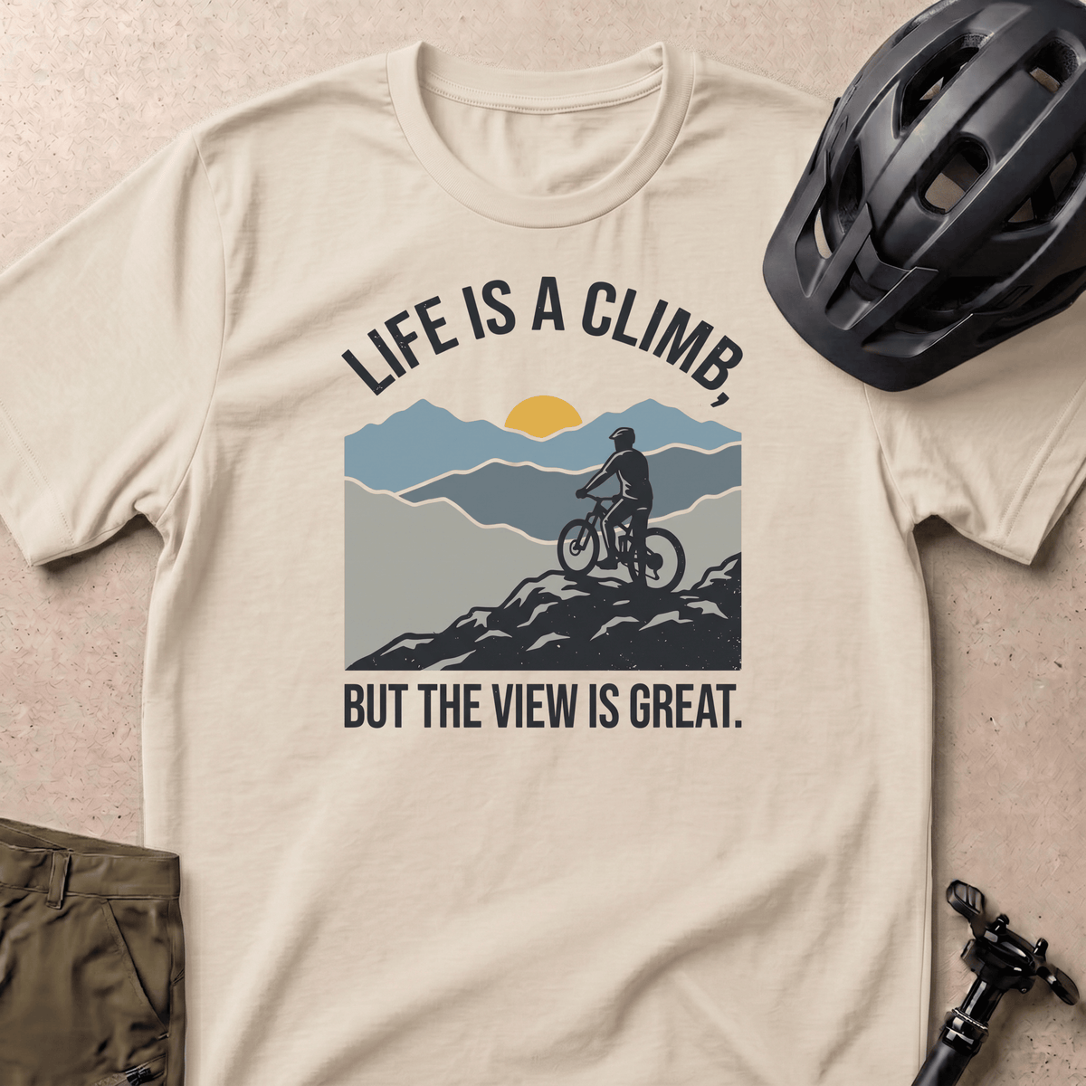 Life Is A Climb T-shirt