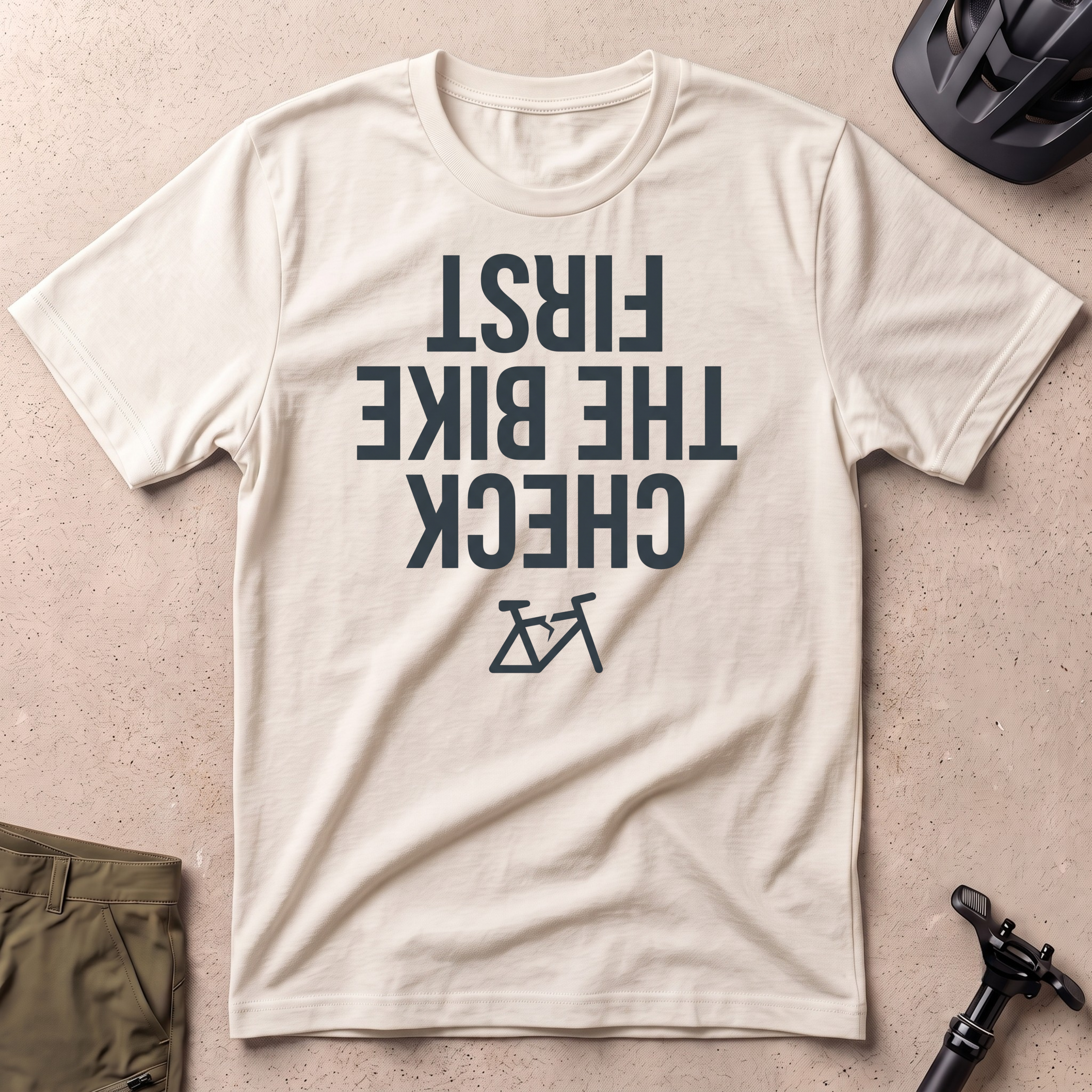 Check The Bike First T-shirt