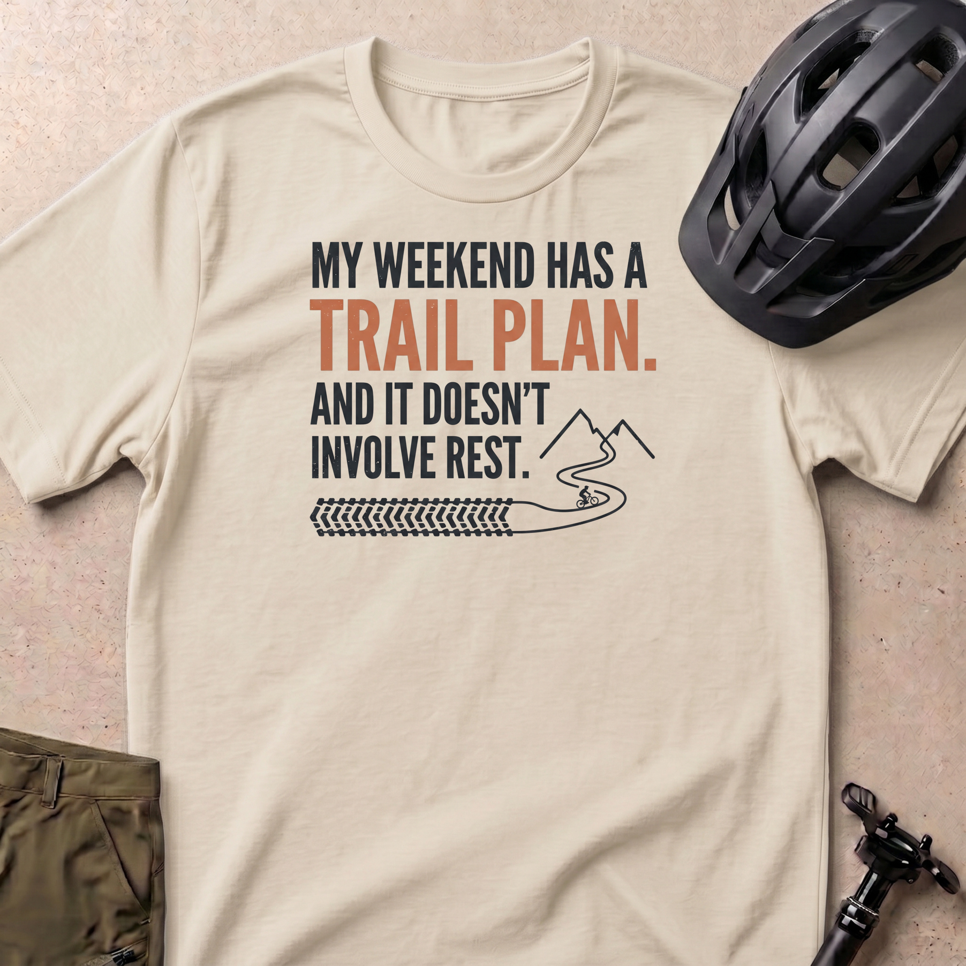 Weekend Trail Plan T-shirt