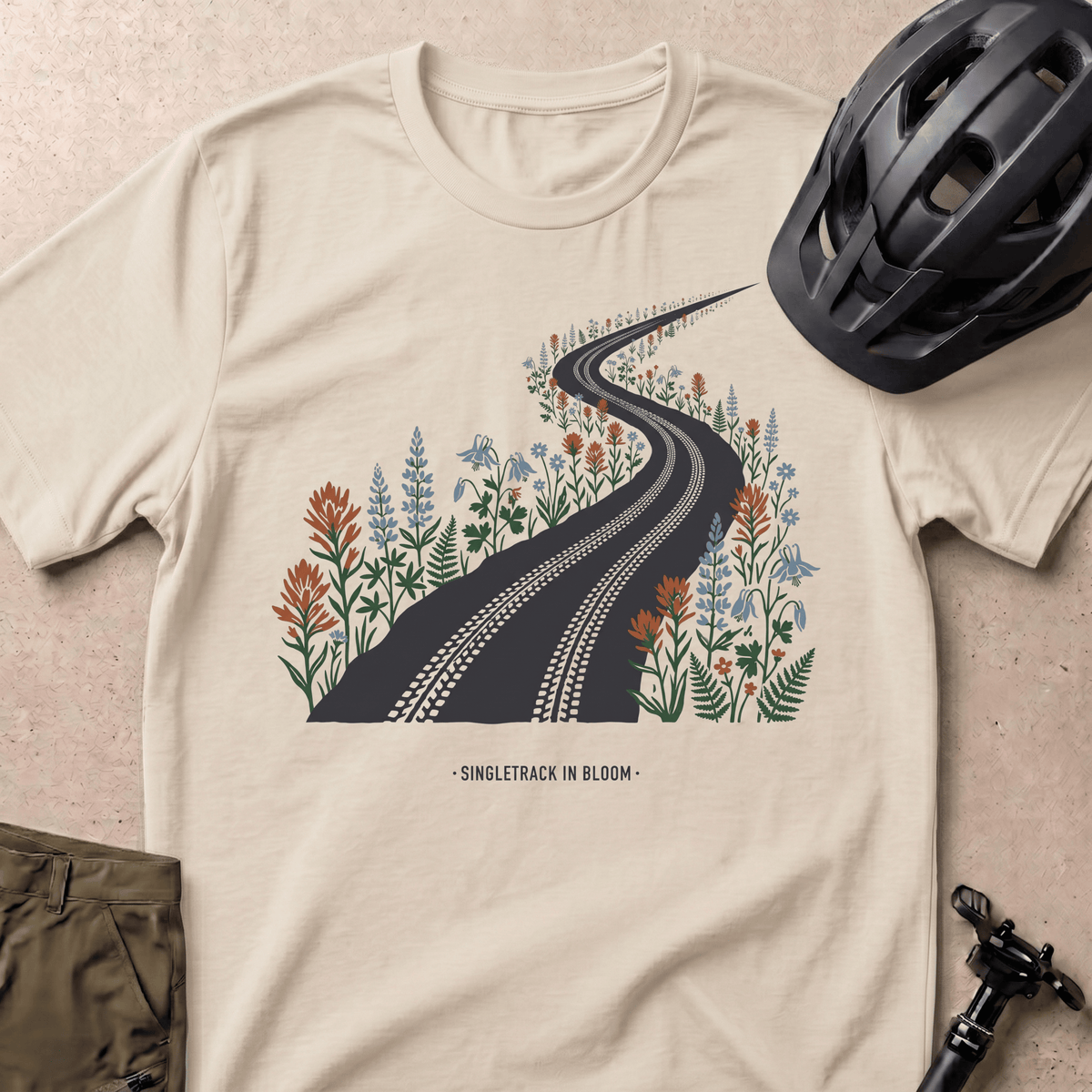 Singletrack In Bloom T-shirt