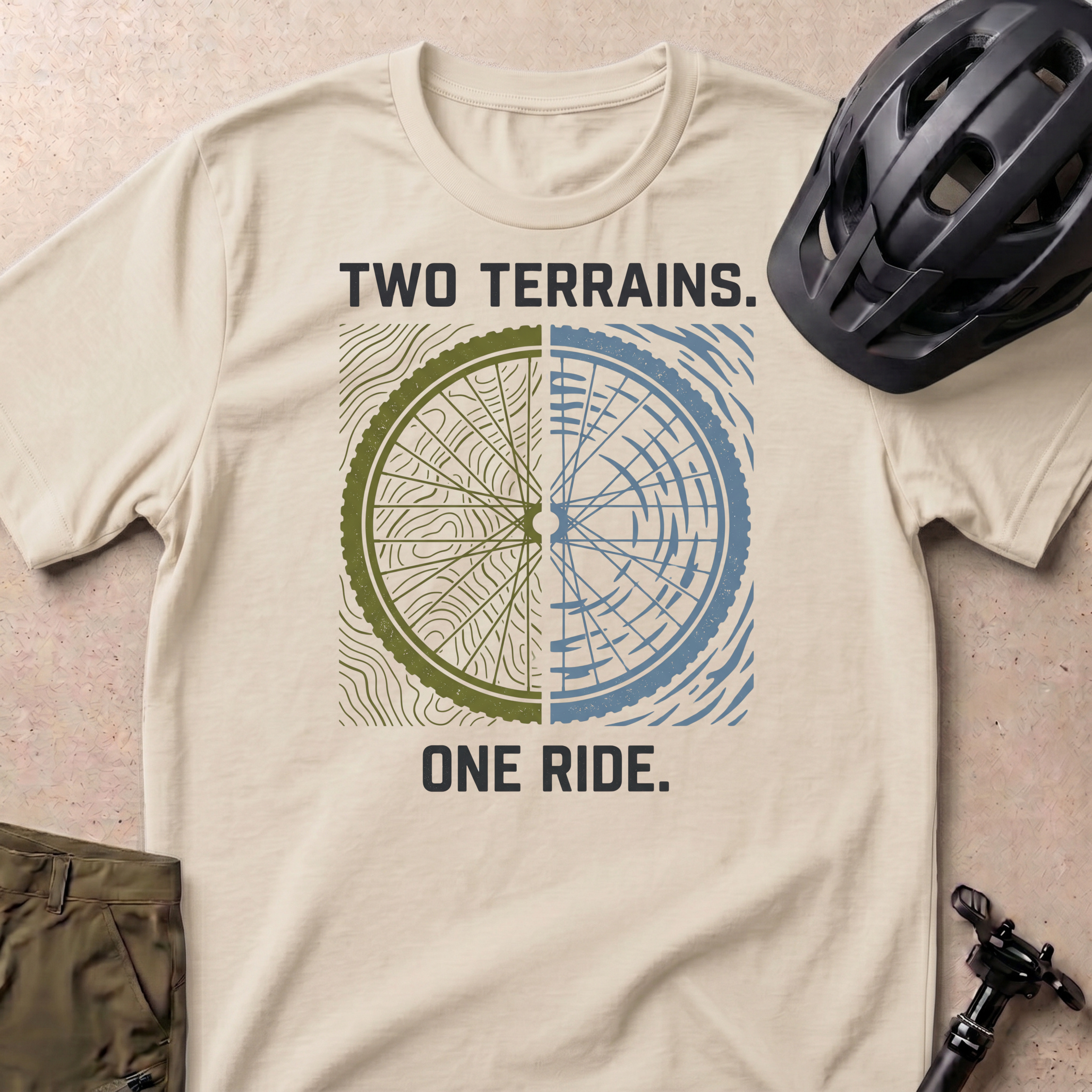 Two Terrains T-shirt