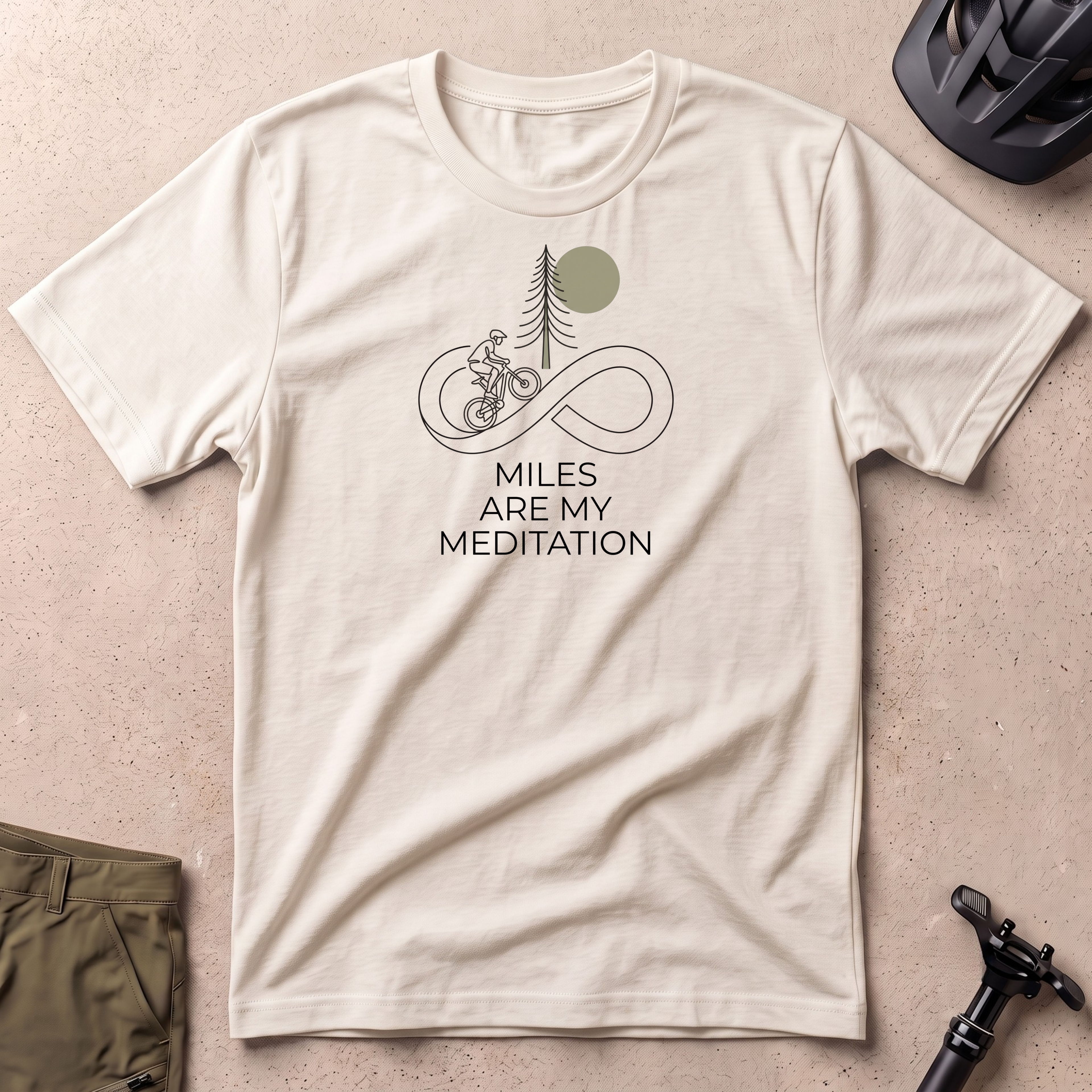 Miles Are My Meditation T-shirt