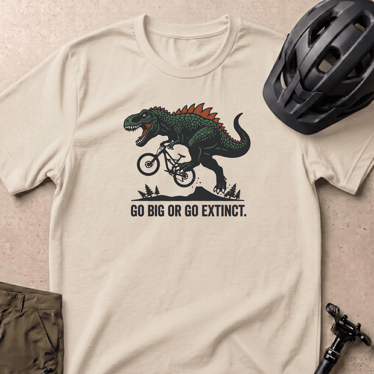 Go Big Or Go Extinct T-shirt