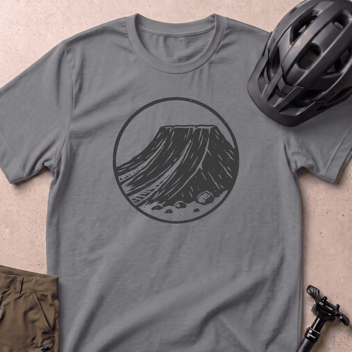 Lip T-shirt - Grey