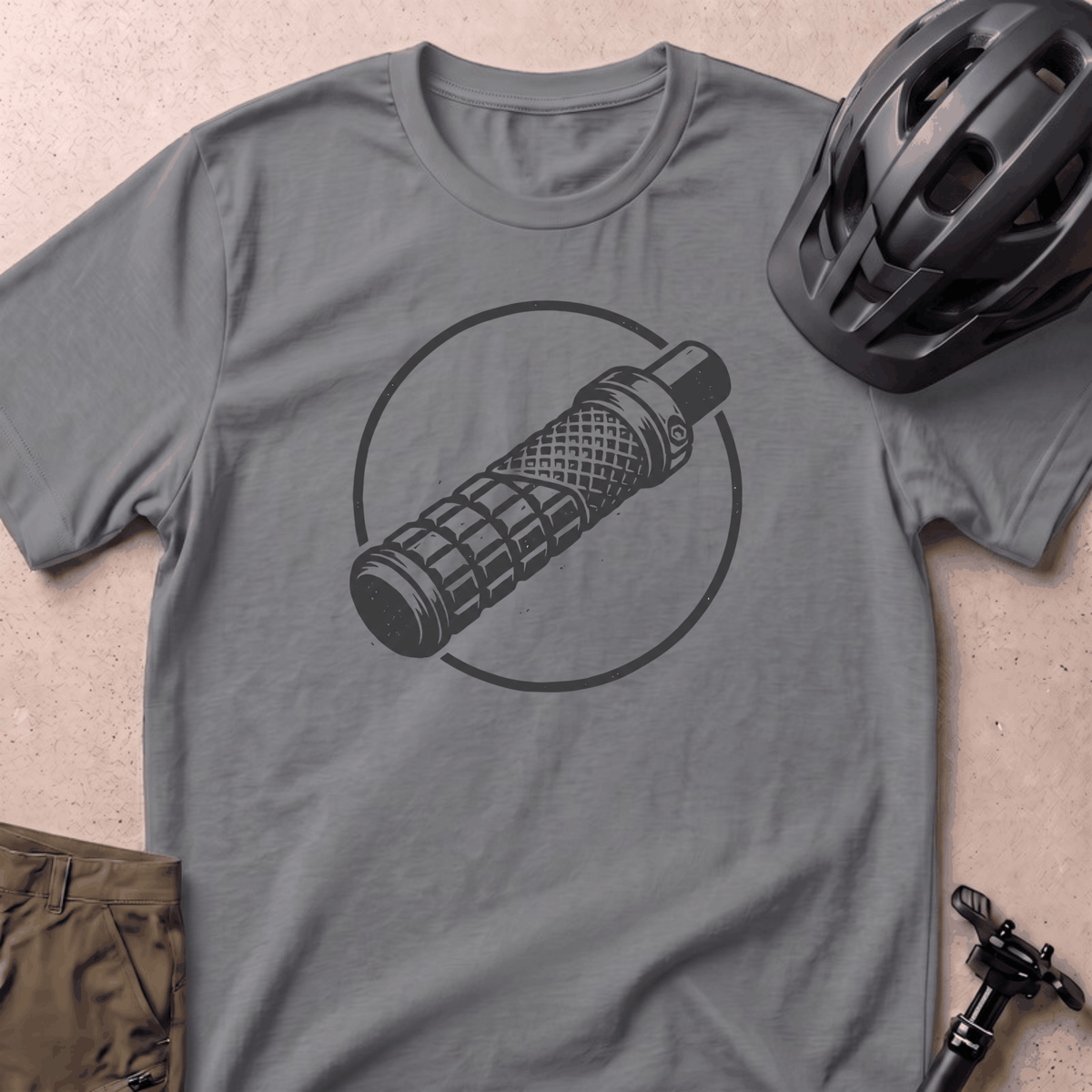 Lock-On T-shirt - Grey