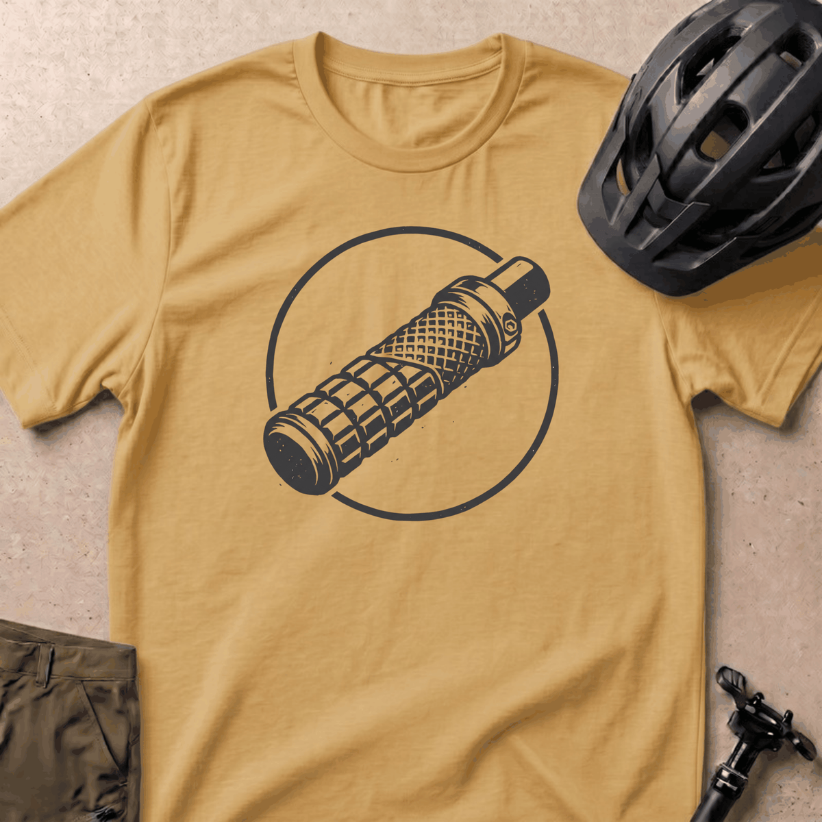 Lock-On T-shirt - Mustard