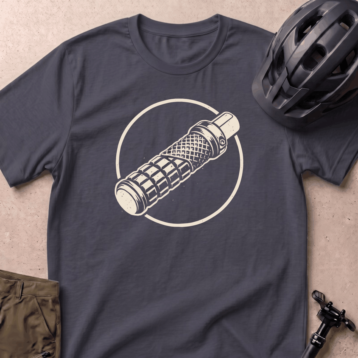 Lock-On T-shirt - Navy