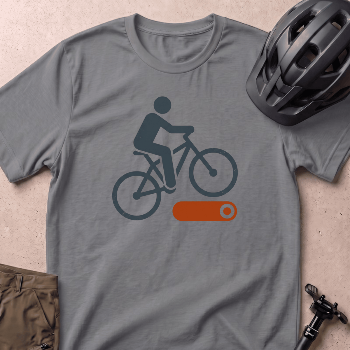 Log Hop T-shirt - Grey