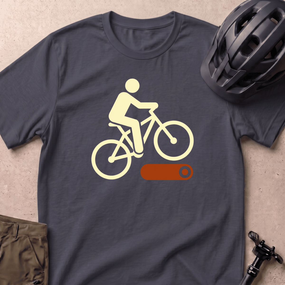 Log Hop T-shirt - Navy