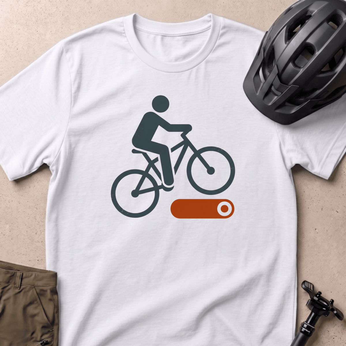 Log Hop T-shirt - White