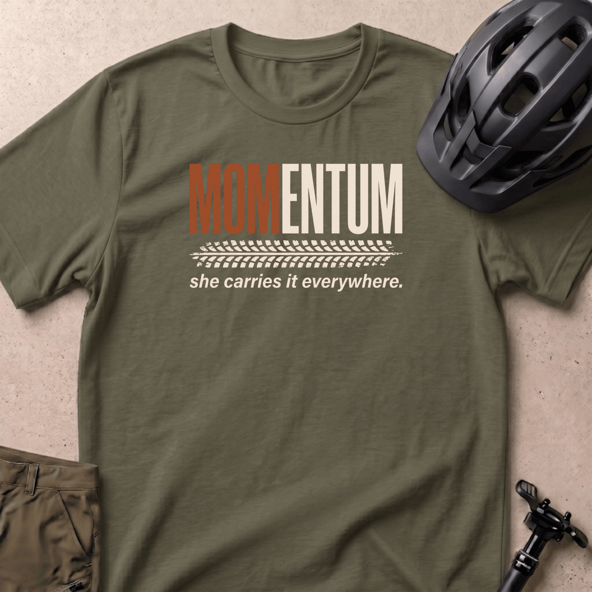 Mom-entum T-shirt - Hemp
