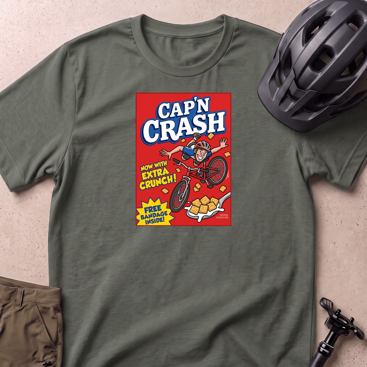 Cap'n Crash T-shirt