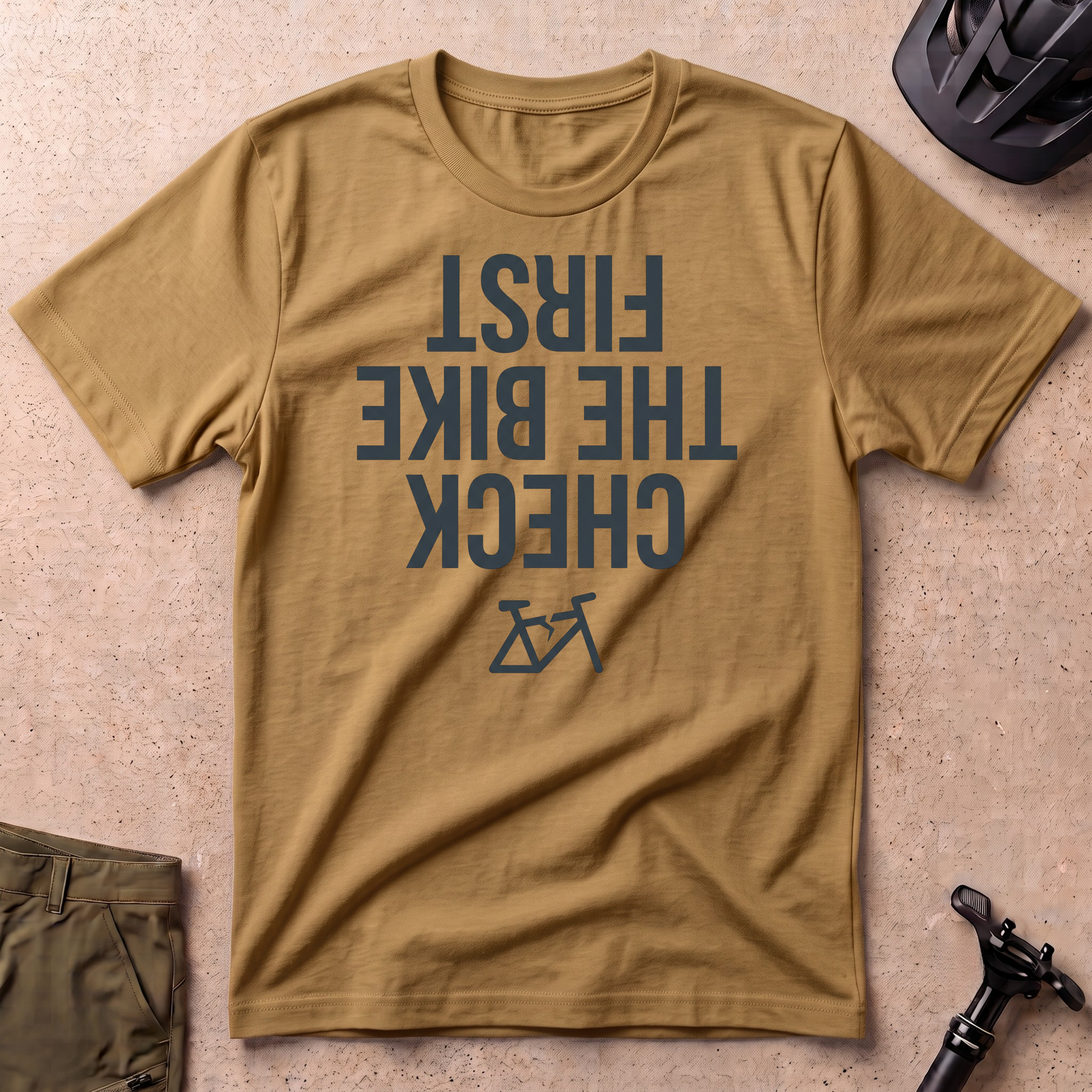 Check The Bike First T-shirt