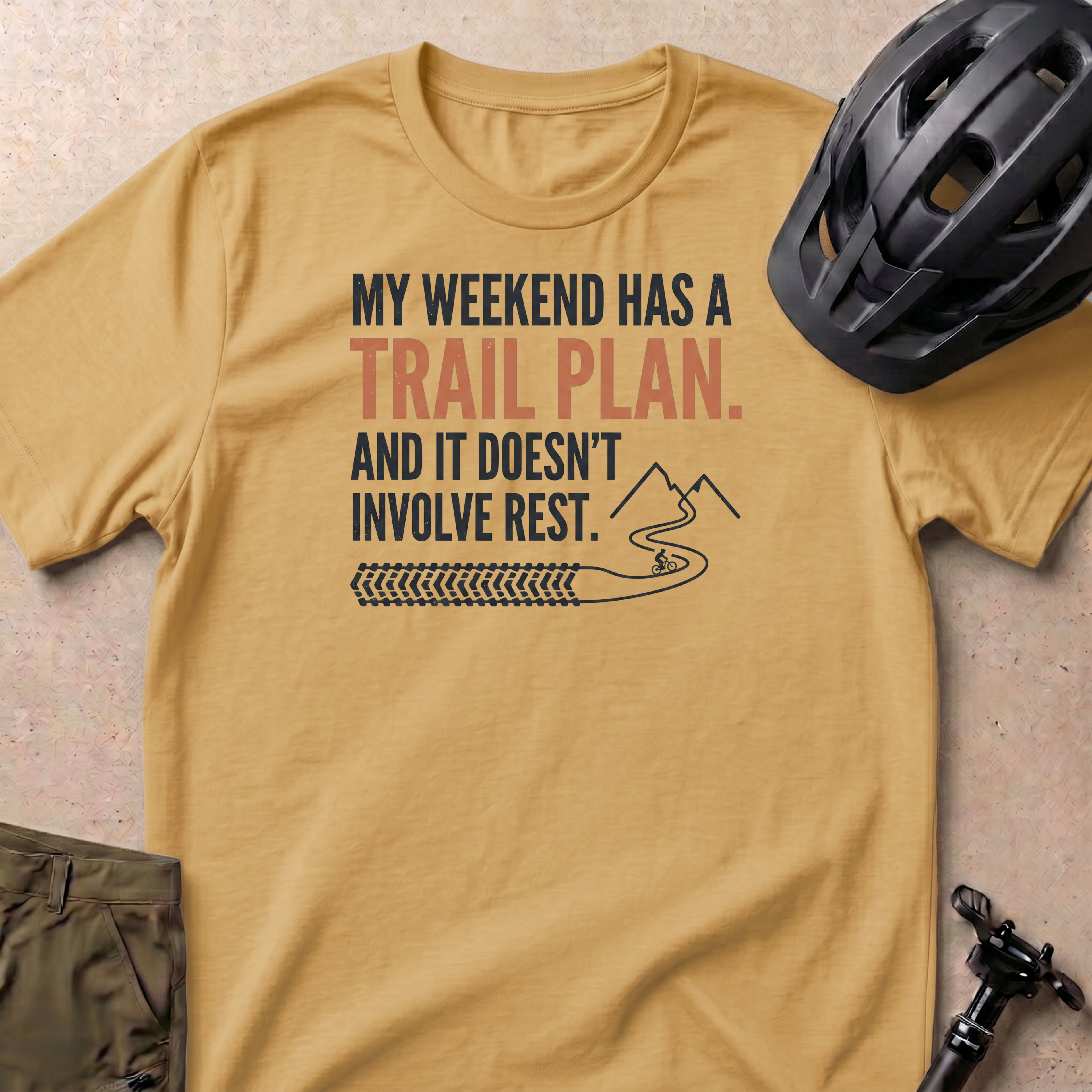 Weekend Trail Plan T-shirt