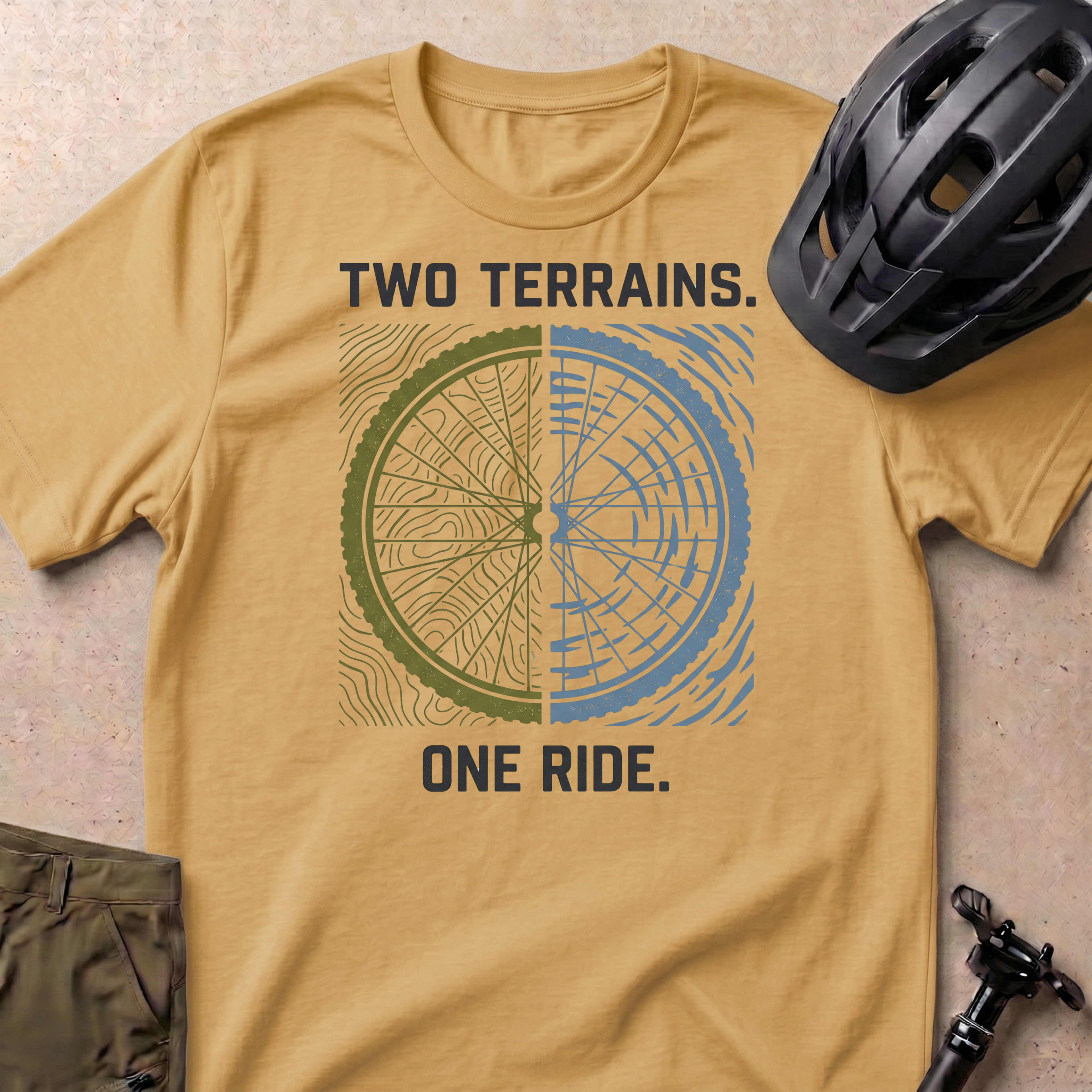 Two Terrains T-shirt