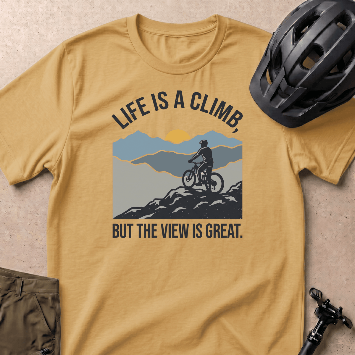 Life Is A Climb T-shirt