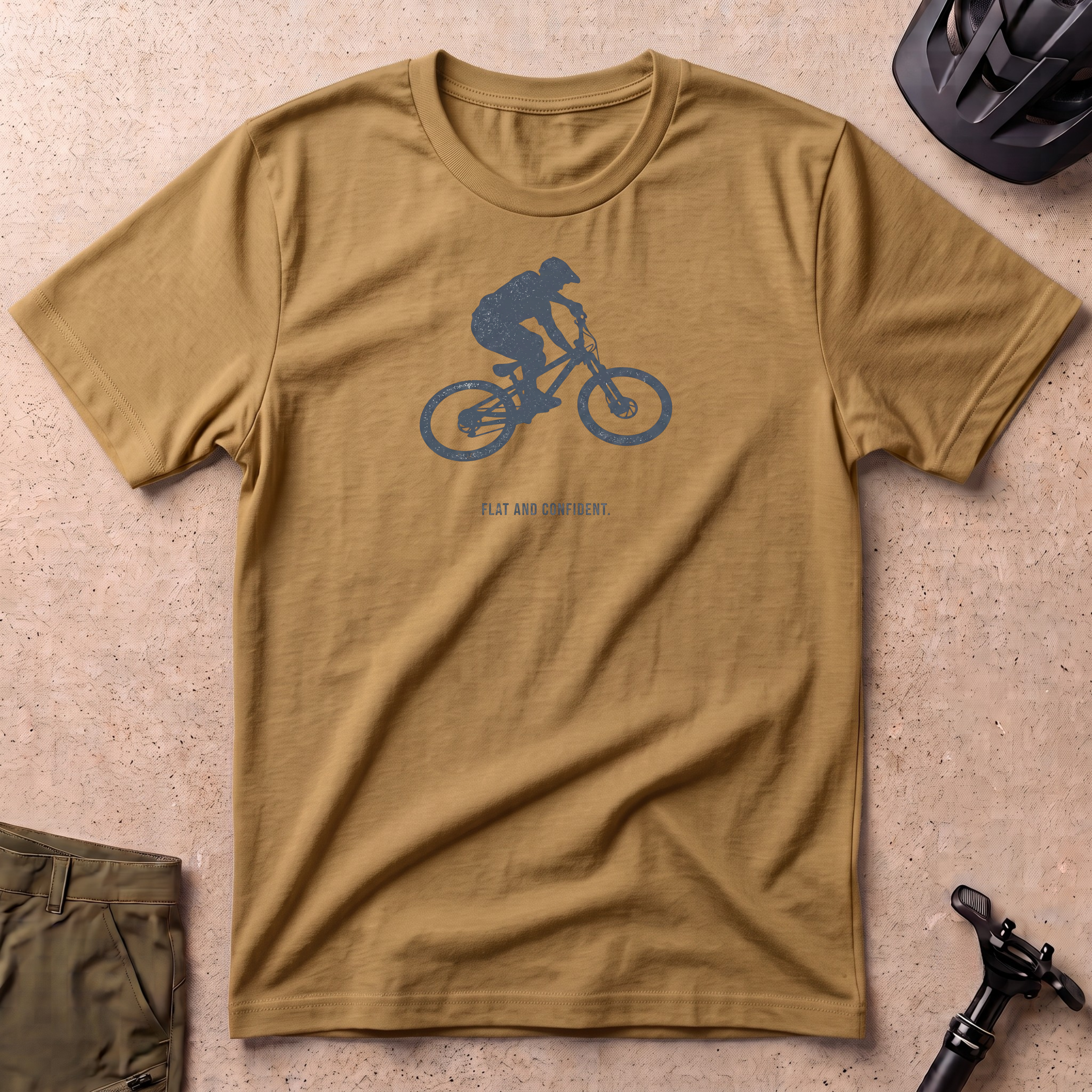 Flat And Confident T-shirt
