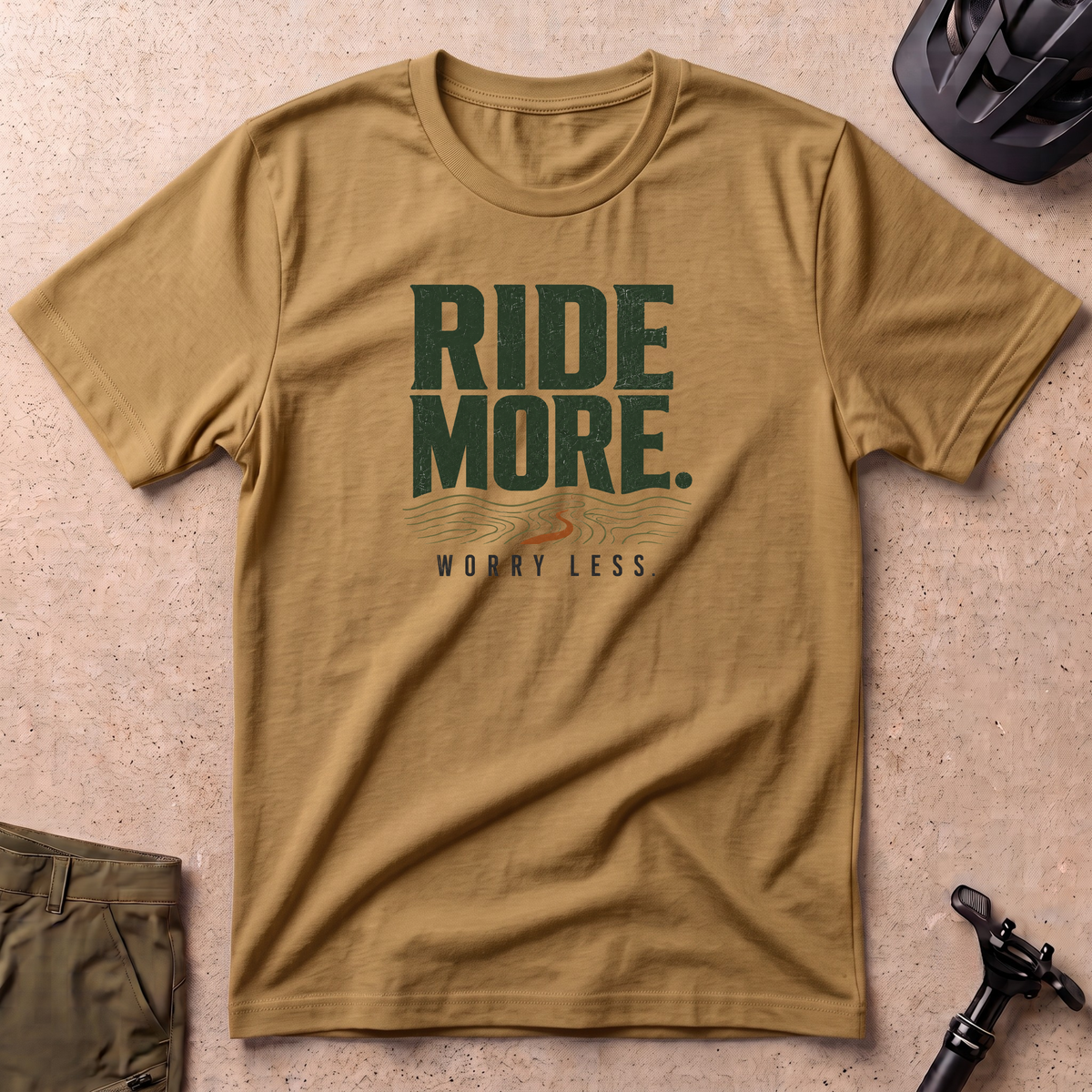 Ride More Worry Less T-shirt