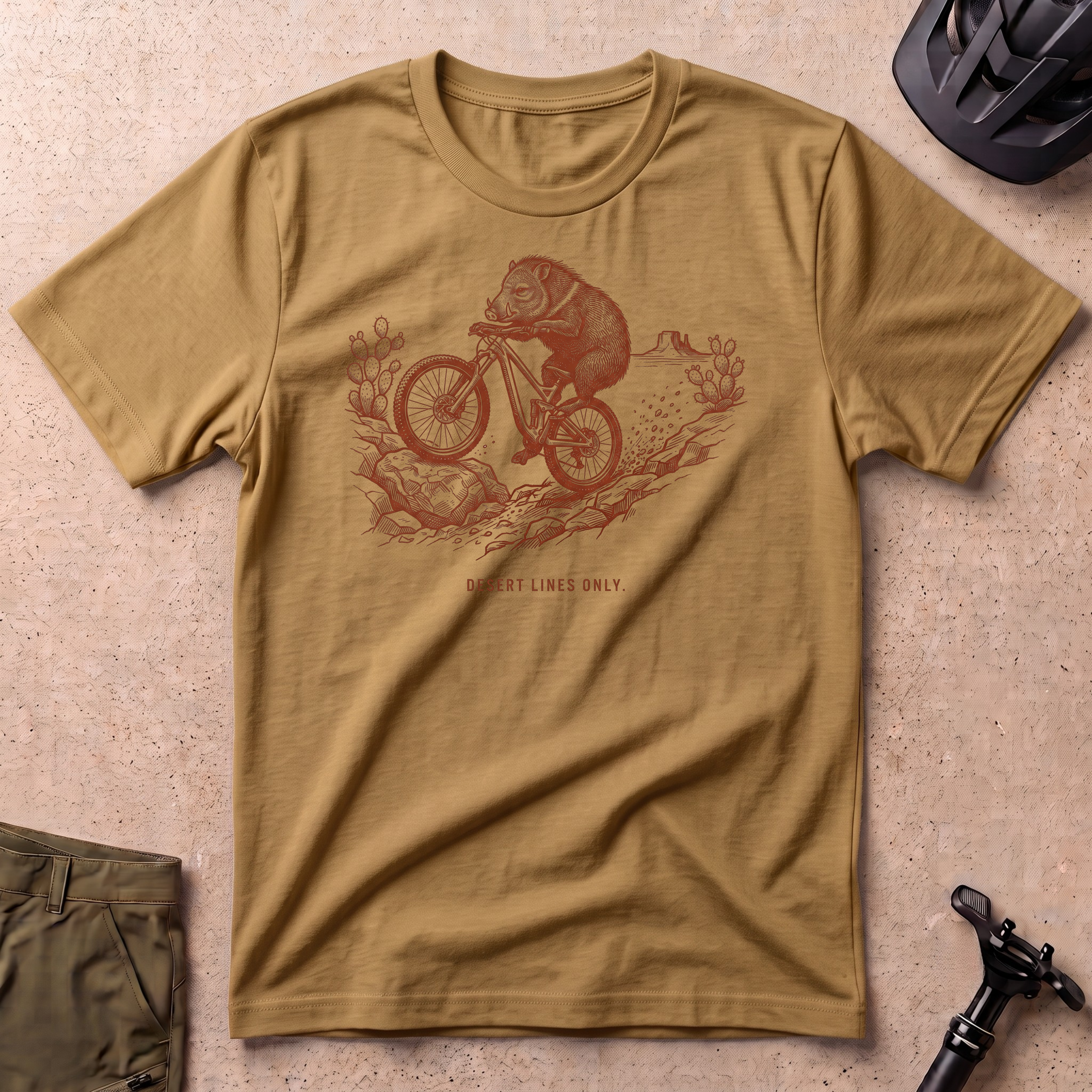 Desert Lines Only T-shirt