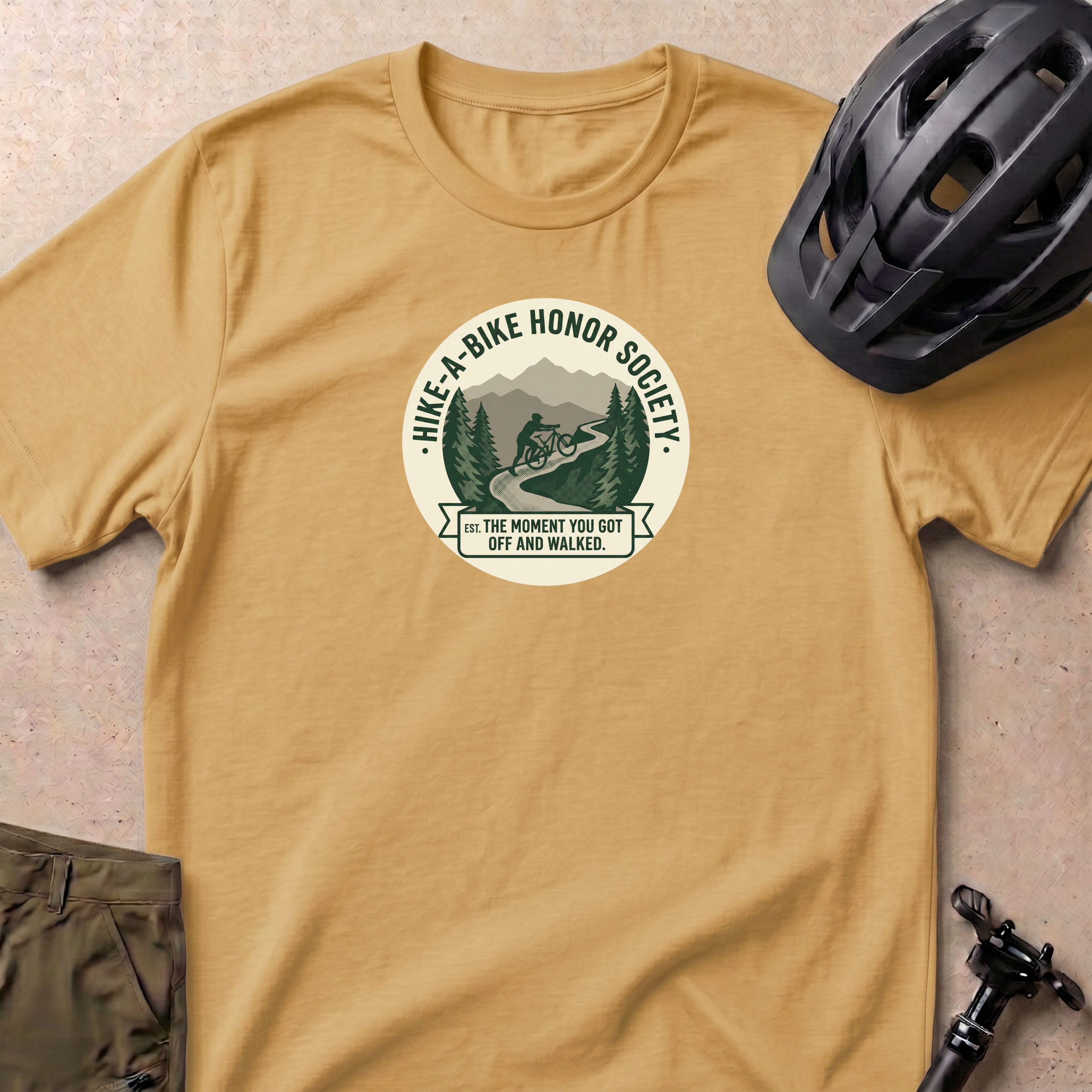 Hike-A-Bike Badge T-shirt