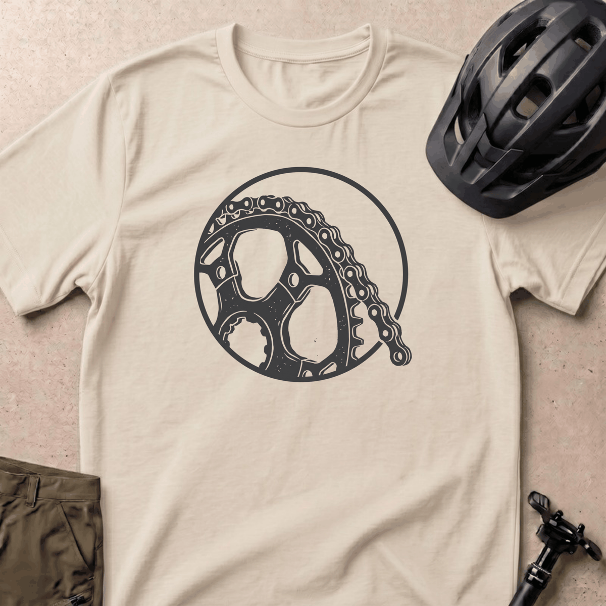 Narrow-Wide T-shirt - Ivory