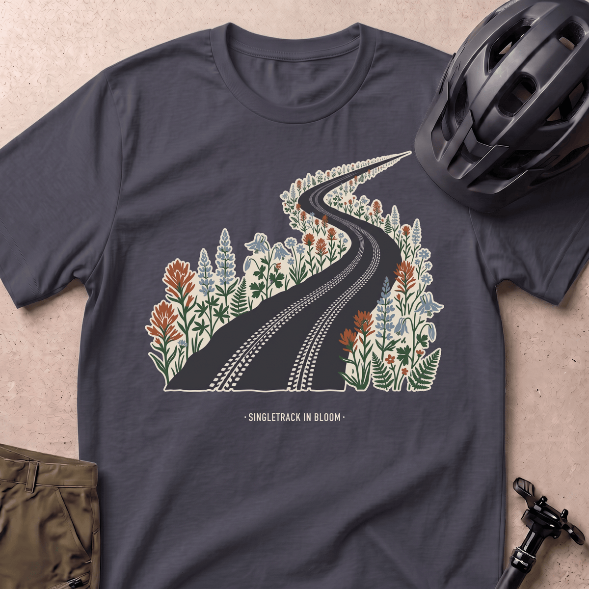 Singletrack In Bloom T-shirt