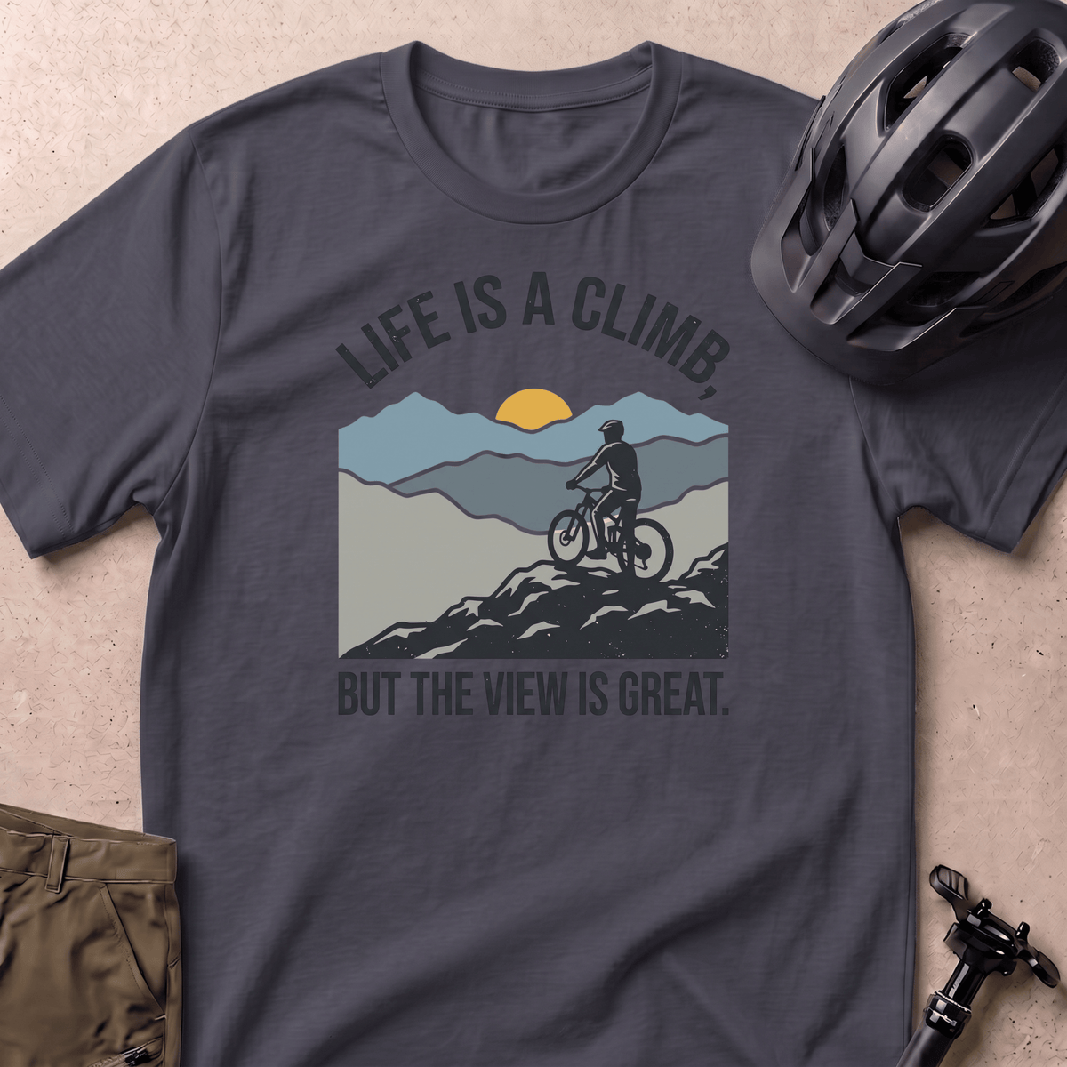 Life Is A Climb T-shirt