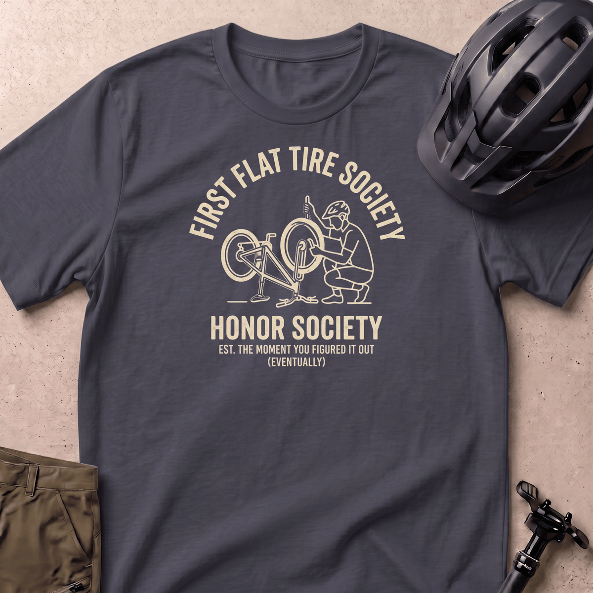 First Flat Tire Society T-shirt