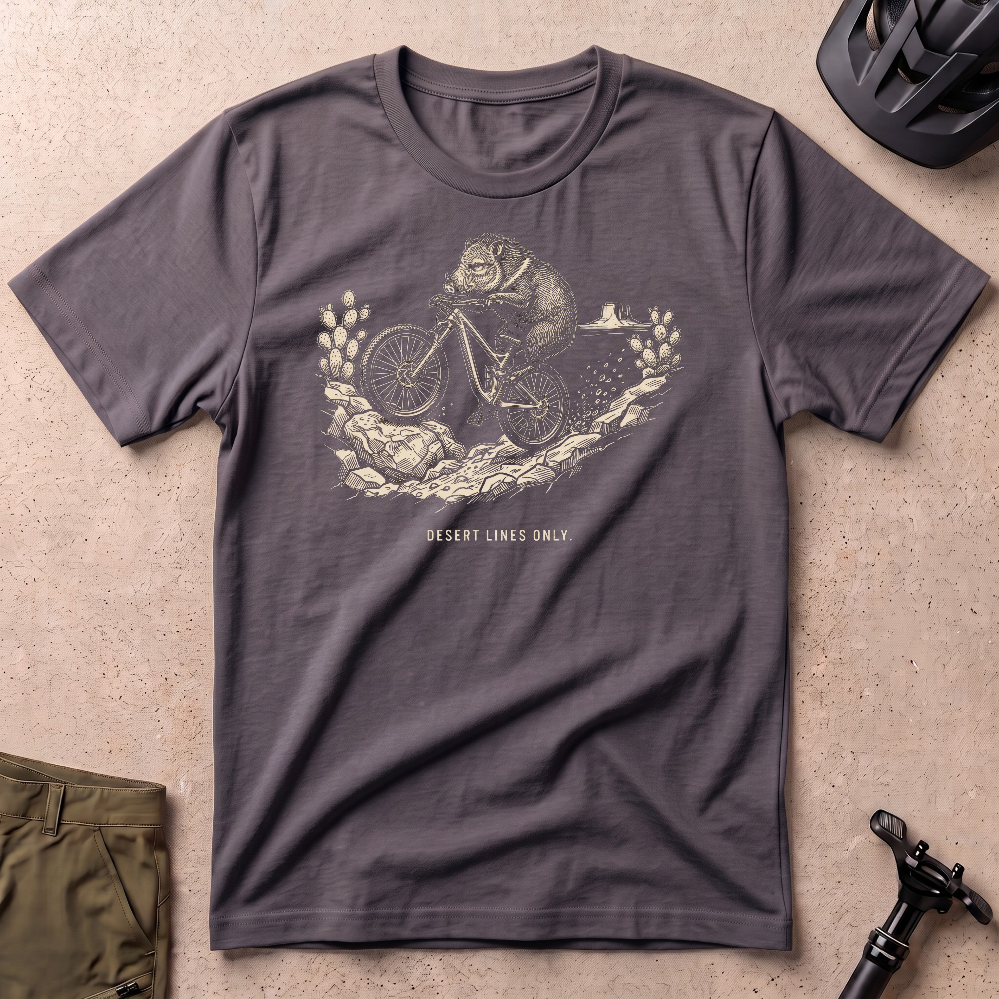 Desert Lines Only T-shirt