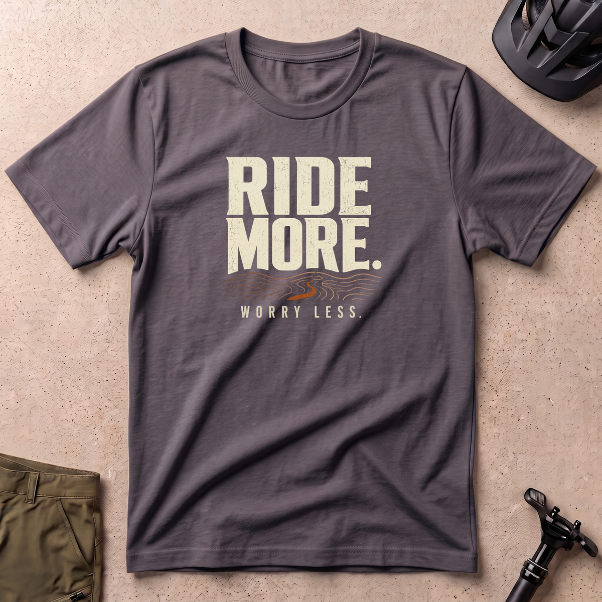Ride More Worry Less T-shirt