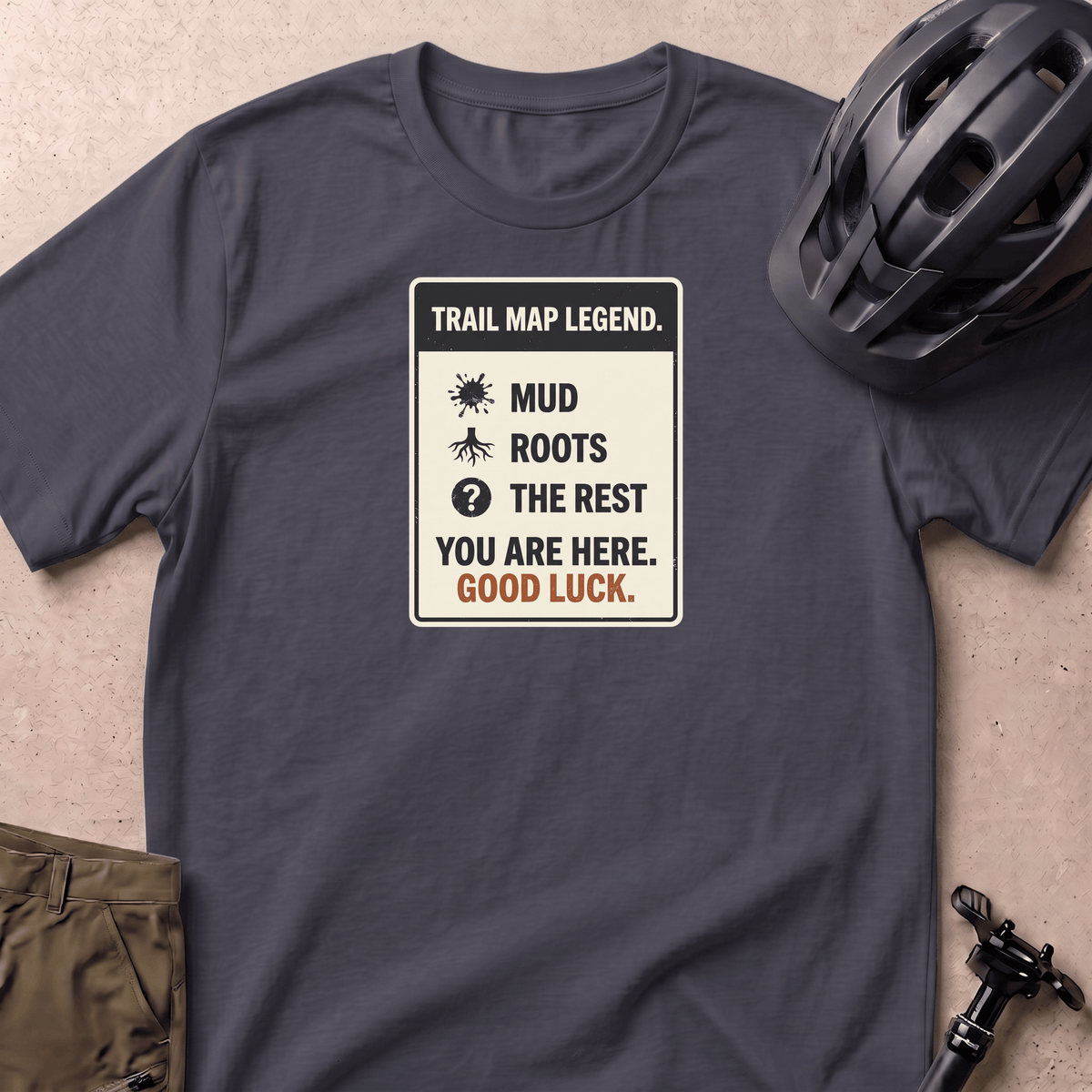 Trail Map Legend T-shirt