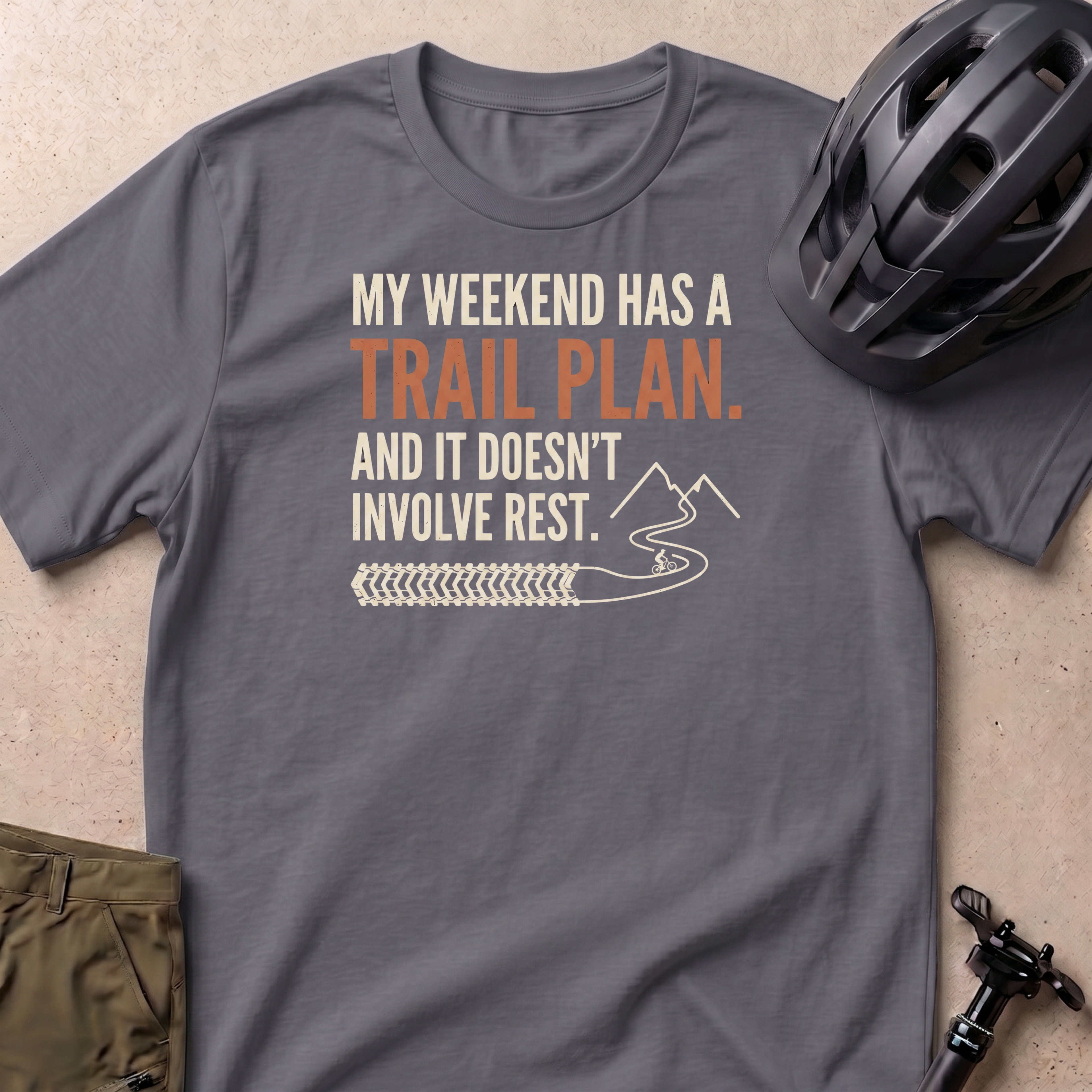 Weekend Trail Plan T-shirt