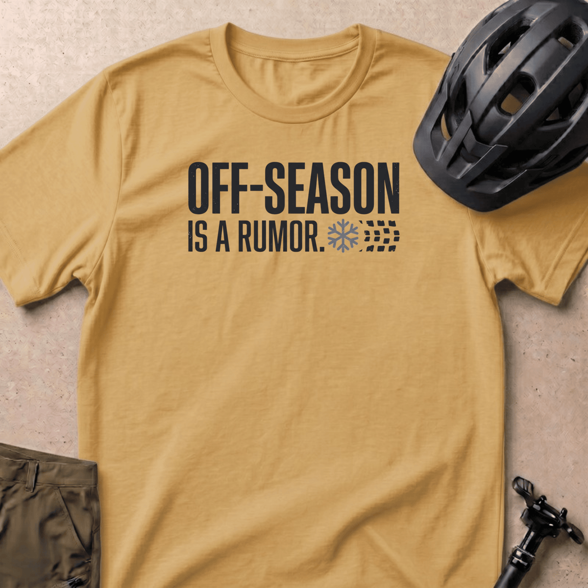 Off Season T-shirt - Mustard