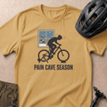 Pain Cave Season T-shirt - Mustard