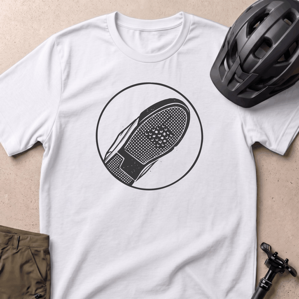 Pin Marks T-shirt - White