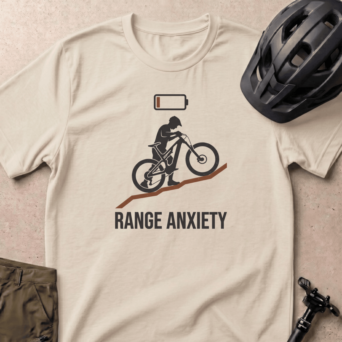 Range Anxiety T-shirt - Ivory