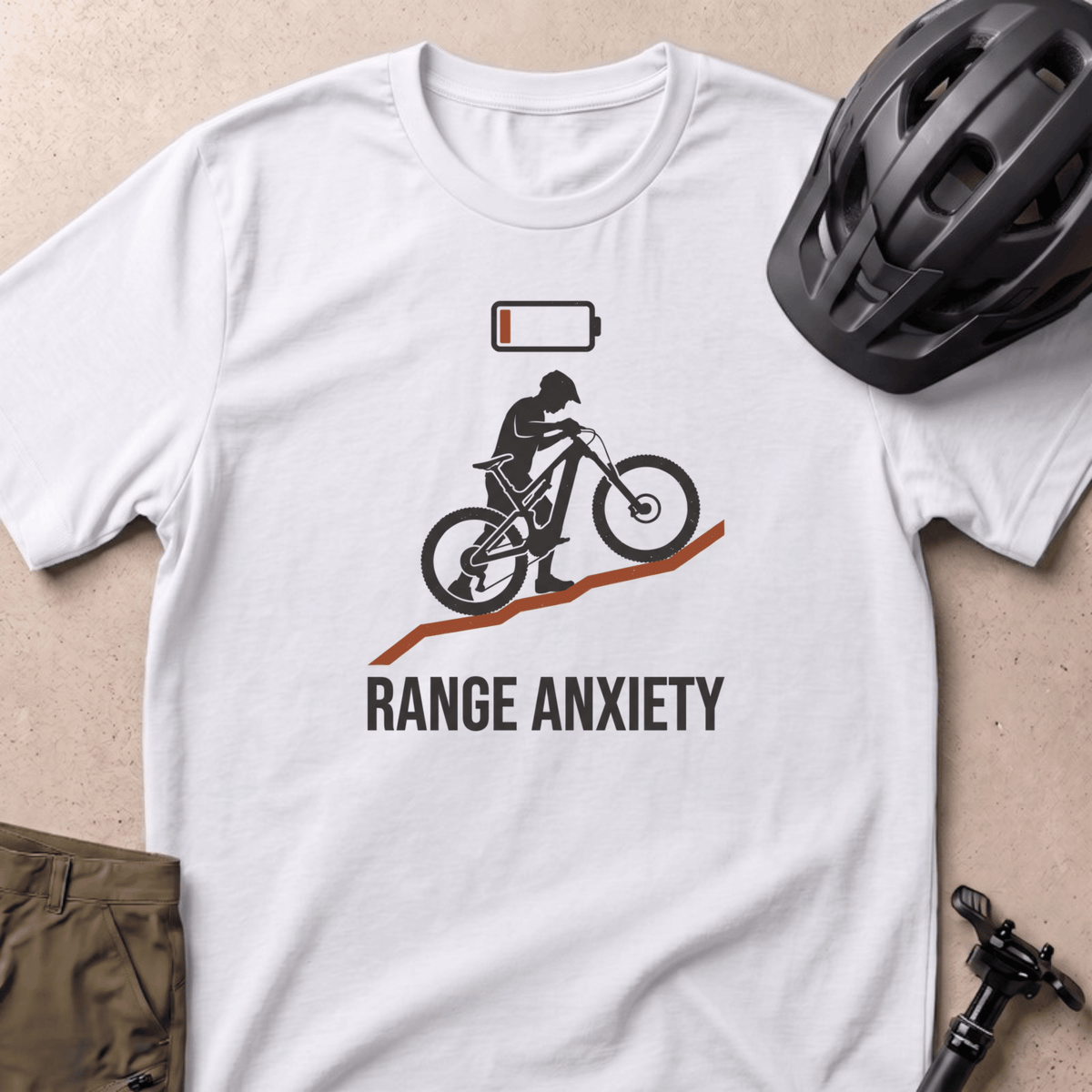 Range Anxiety T-shirt - White
