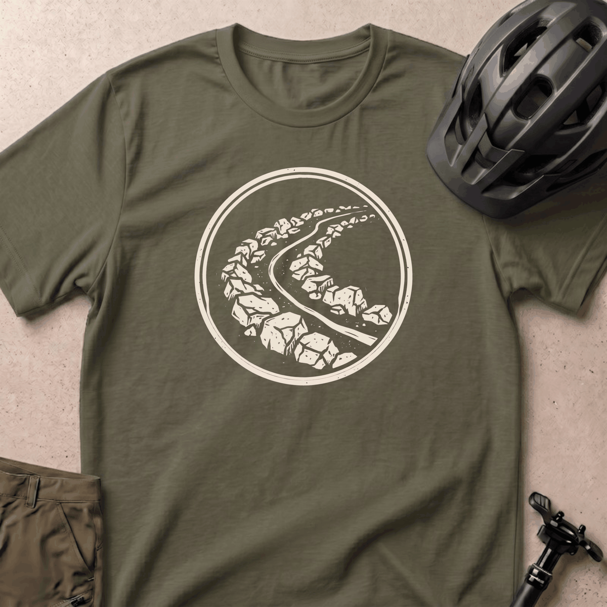 Rock Garden Line T-shirt - Hemp