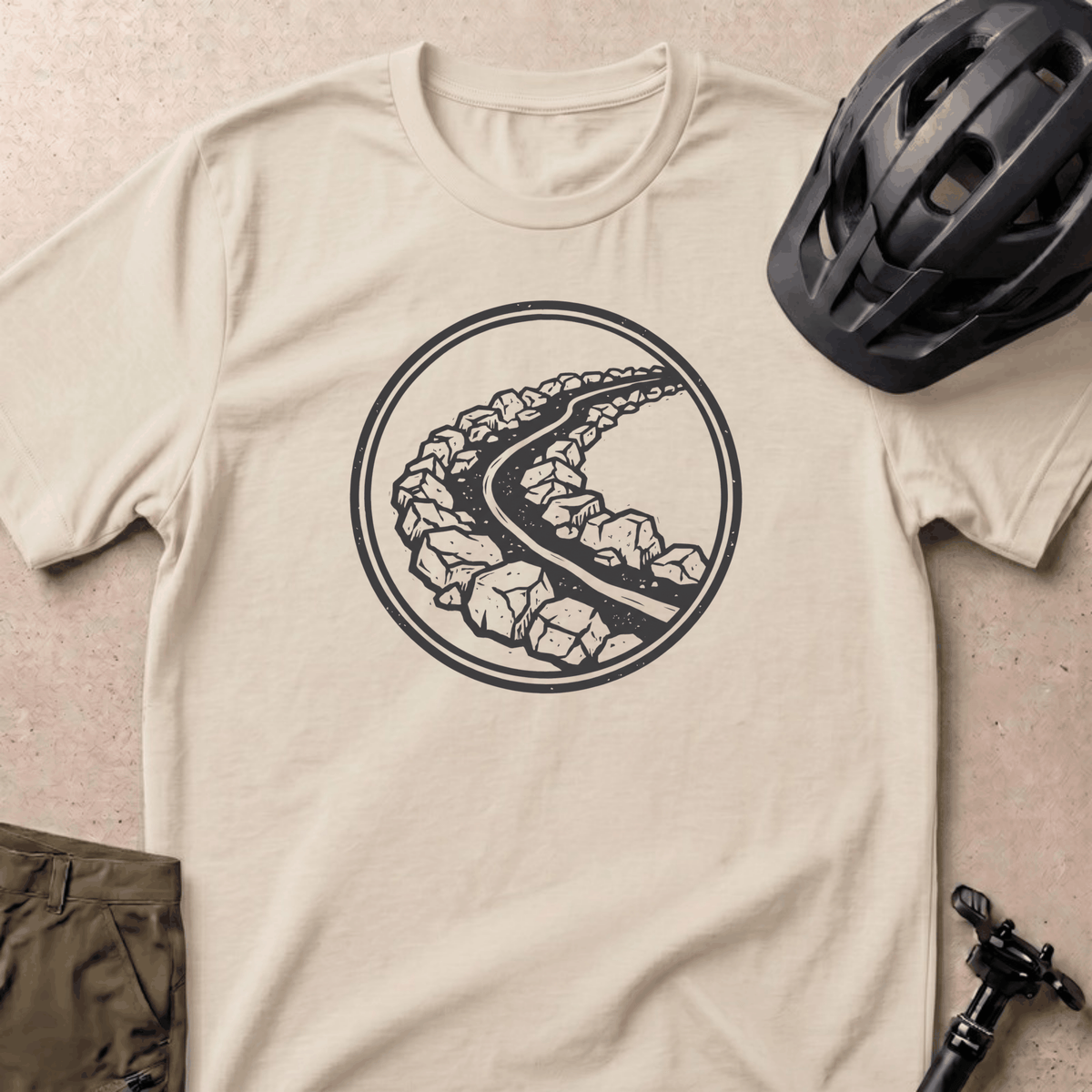 Rock Garden Line T-shirt - Ivory